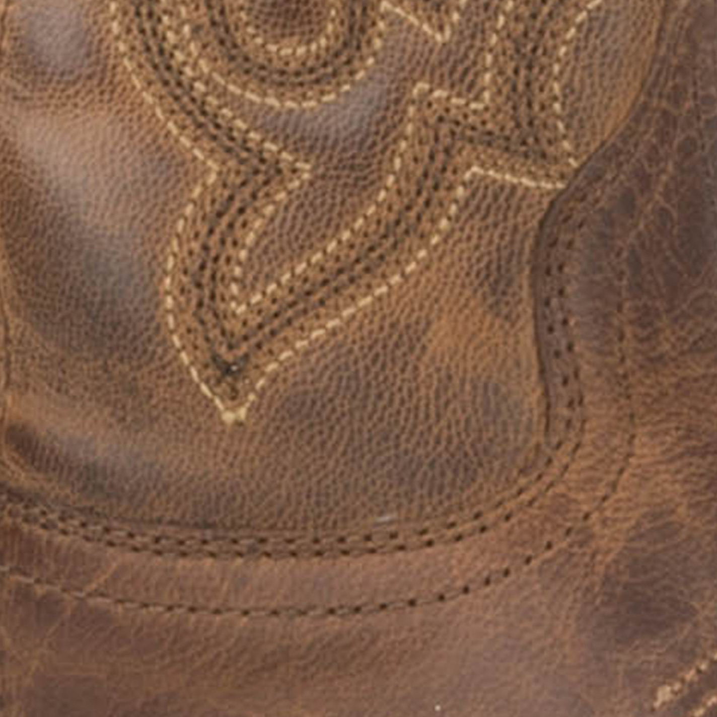 Laredo Women's Maddie Distressed Brown R-Toe Cowboy Boot - Image 1