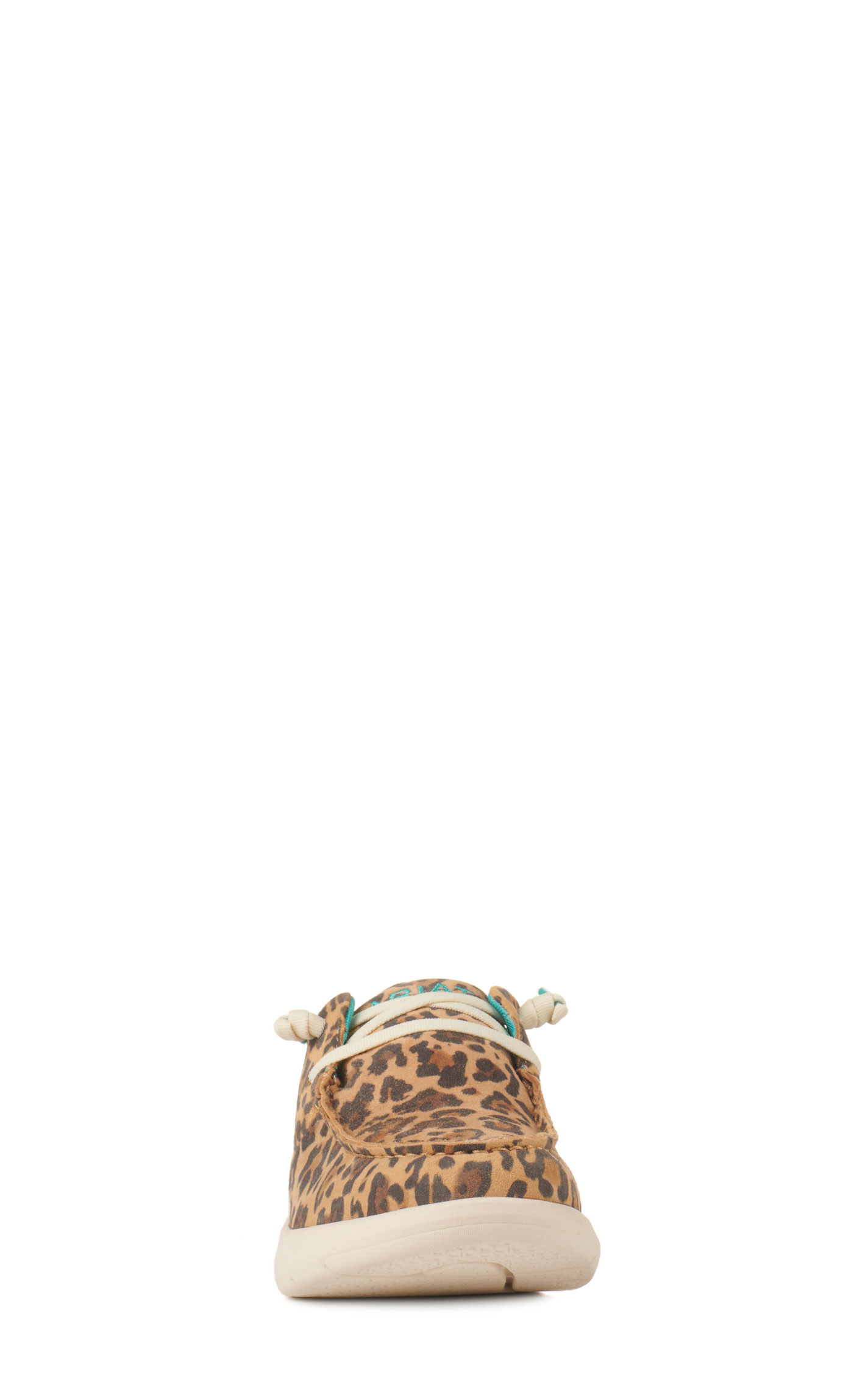 Ariat Women's Hilo Lively Leopard Print Canvas Lace Up Casual Shoes - Image 1
