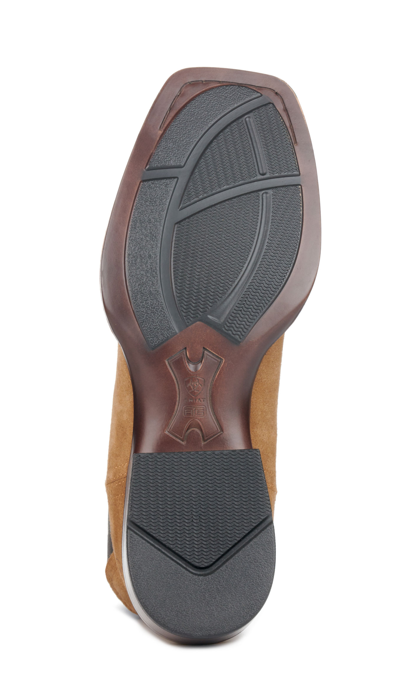 Ariat Men's Booker Ultra Dijon Roughout Bantamweight Wide Square Toe Chelsea Boots - Image 1
