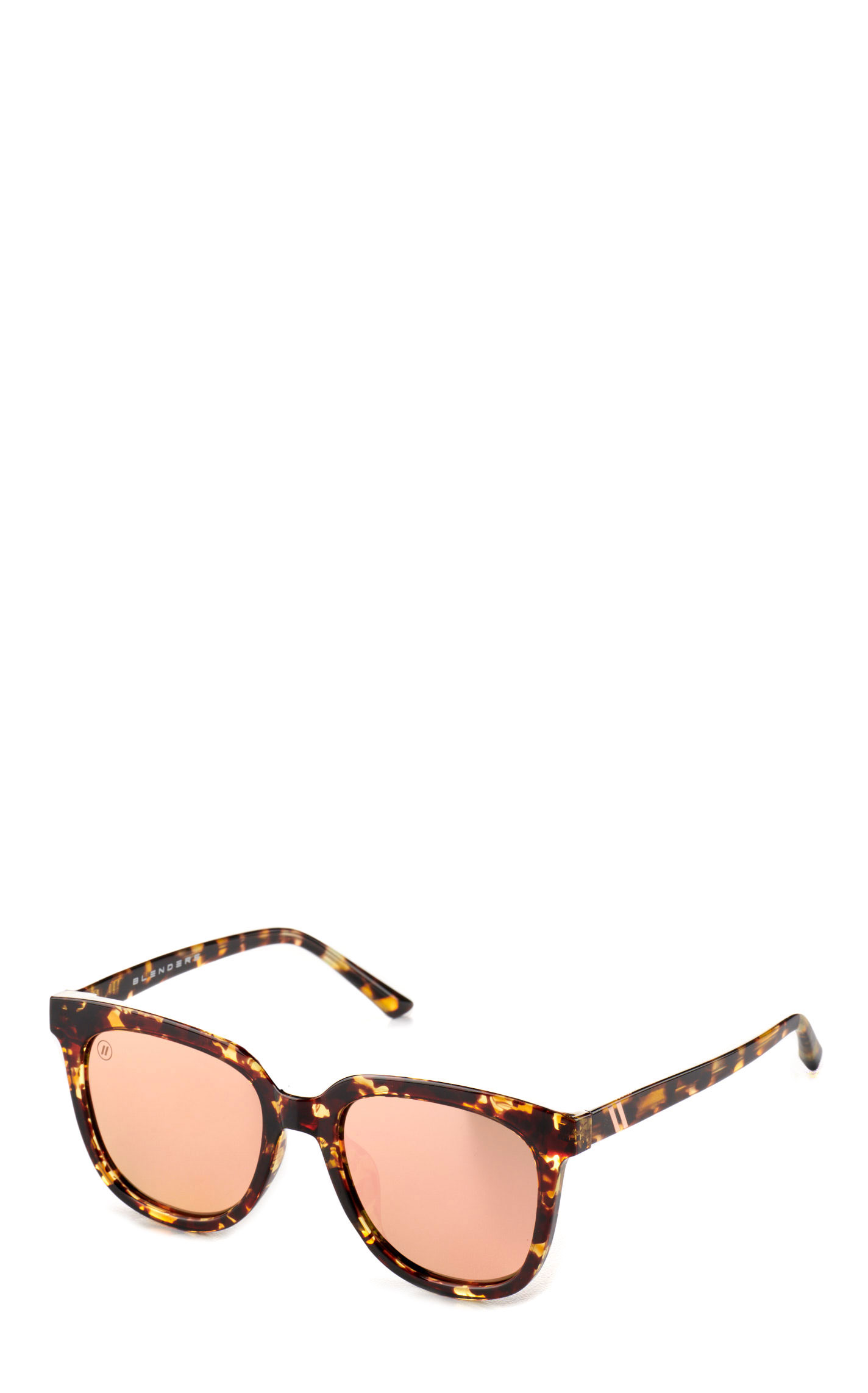 Blenders Eyewear Wildcat Love Tortoise Brown & Champagne Polarized Sunglasses - Image 1