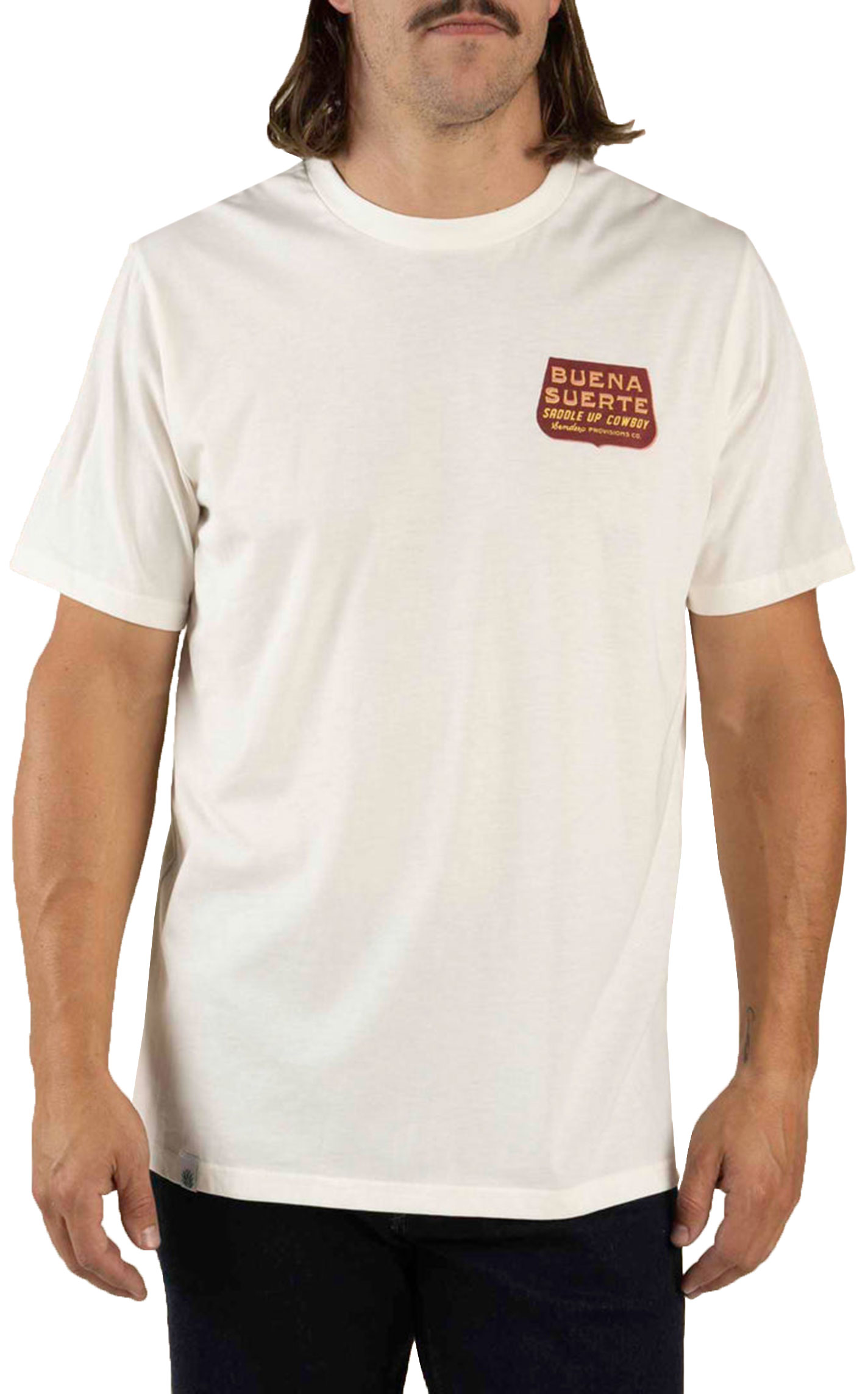 Sendero Provisions Co Men's White Buena Graphic T-Shirt - Image 1