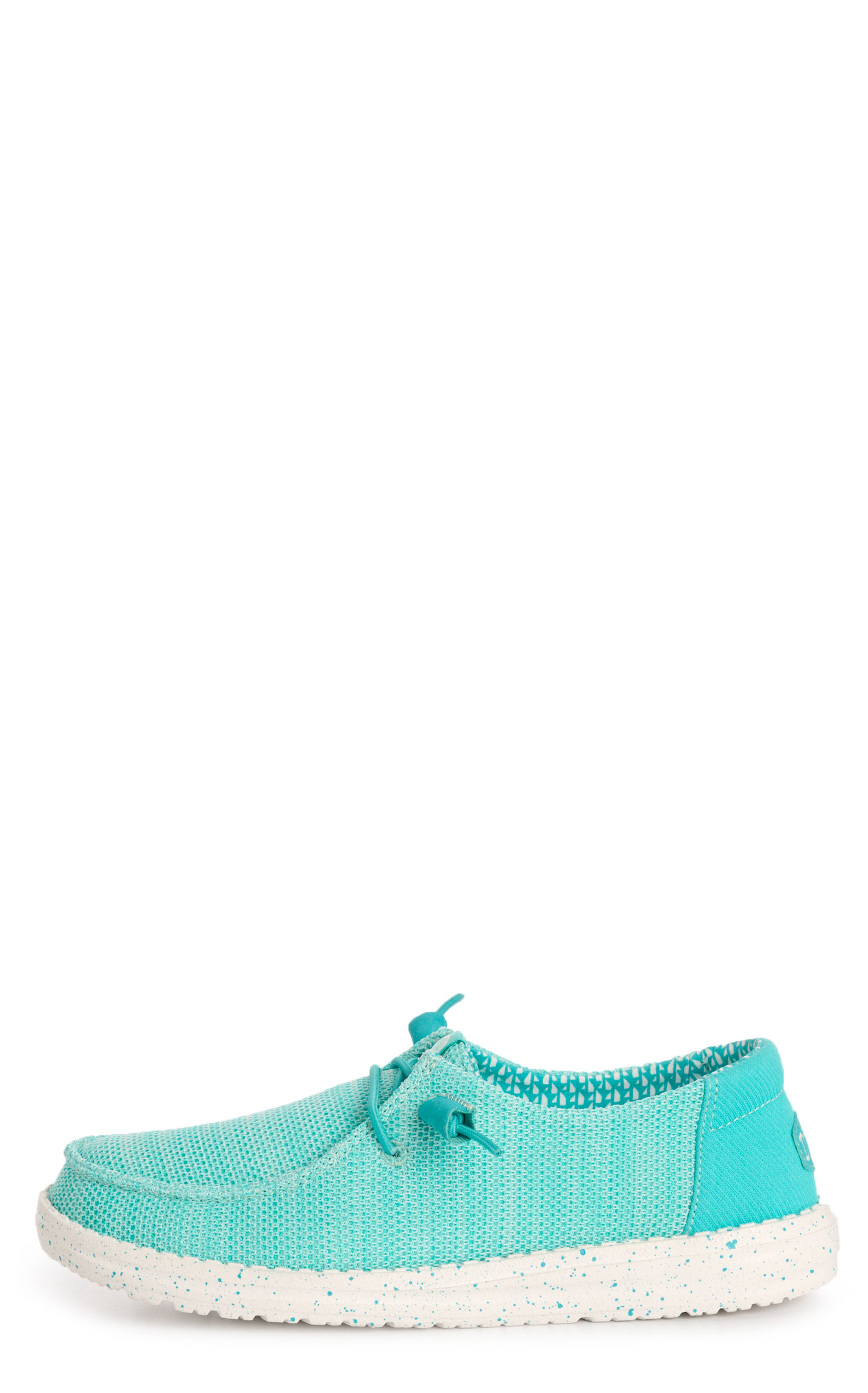 Hey Dude Women’s Turquoise Wendy Stretch Sox Casual Shoes - Image 1