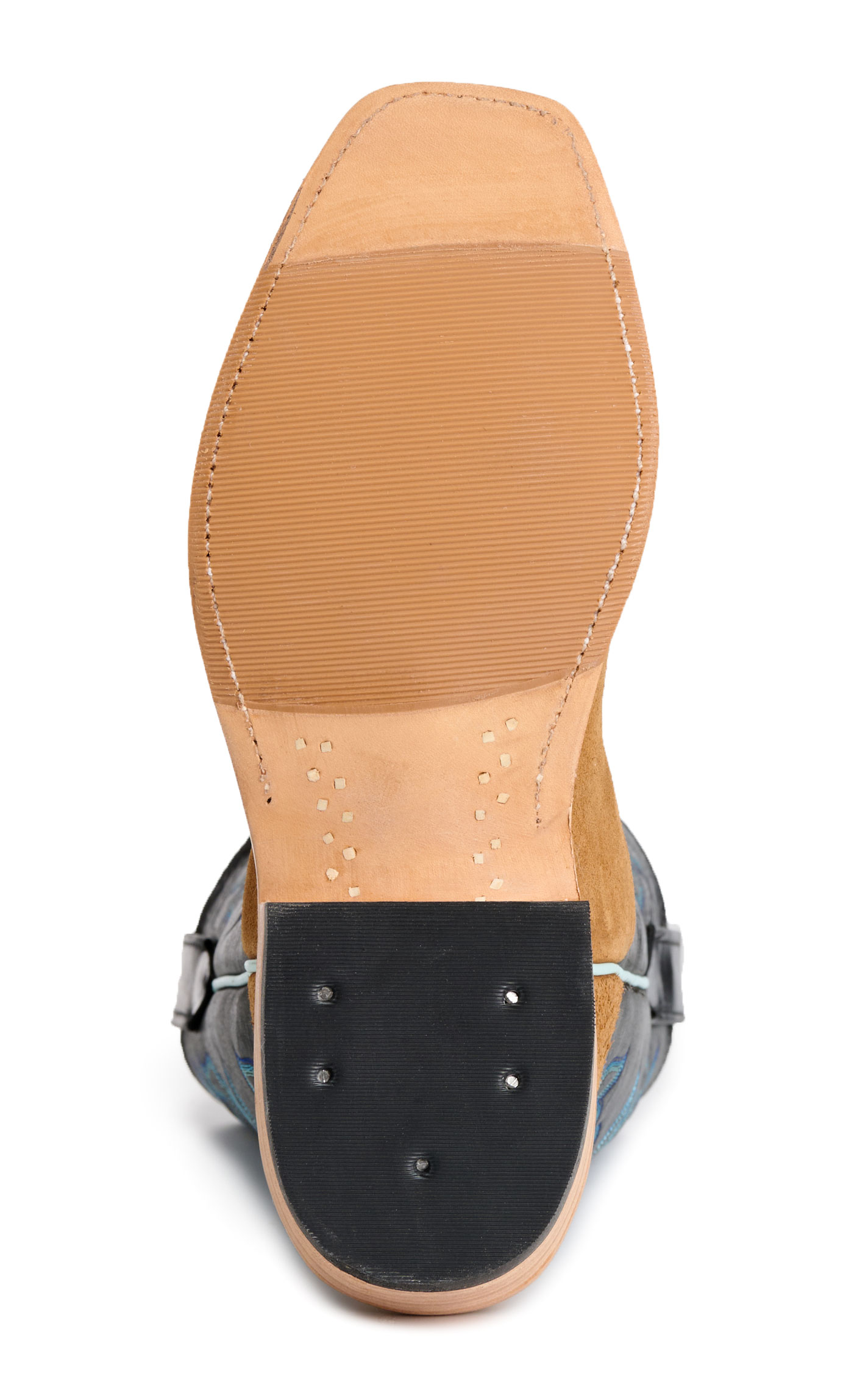 Anderson Bean Men's Toasted Sand & Black Avatar Cutter Toe Cowboy Boots - Image 1