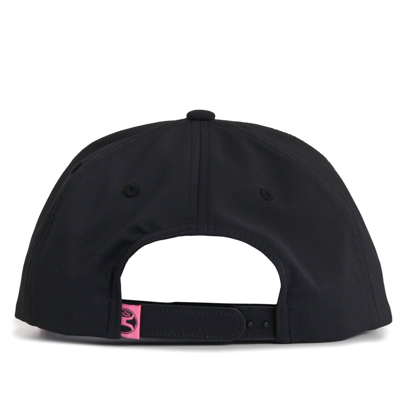 Hooey Black & Pink Cheyenne Logo Rope Cap - Image 1