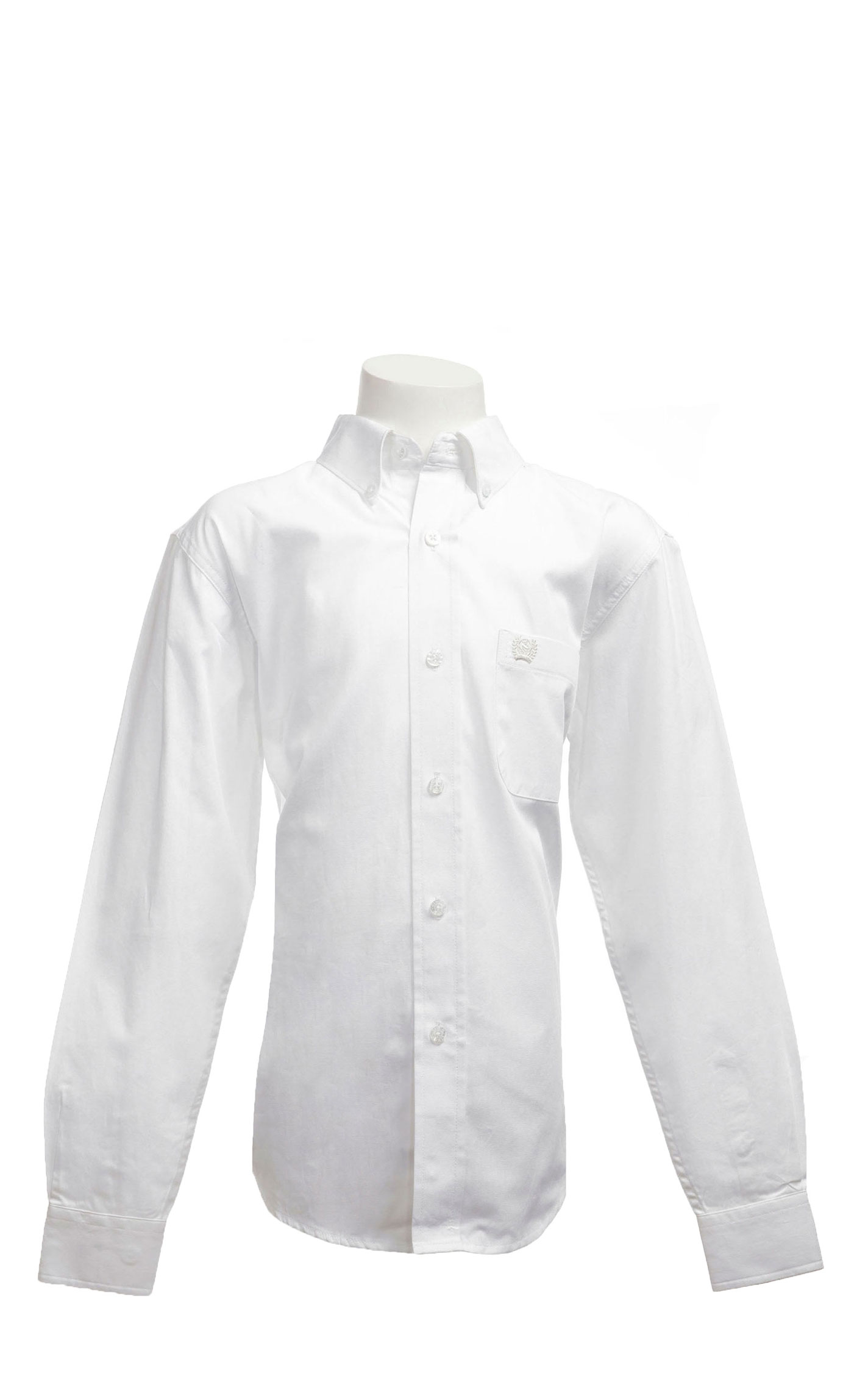 Cinch Boys' Solid Fine Weave Long Sleeve Shirt - Image 1