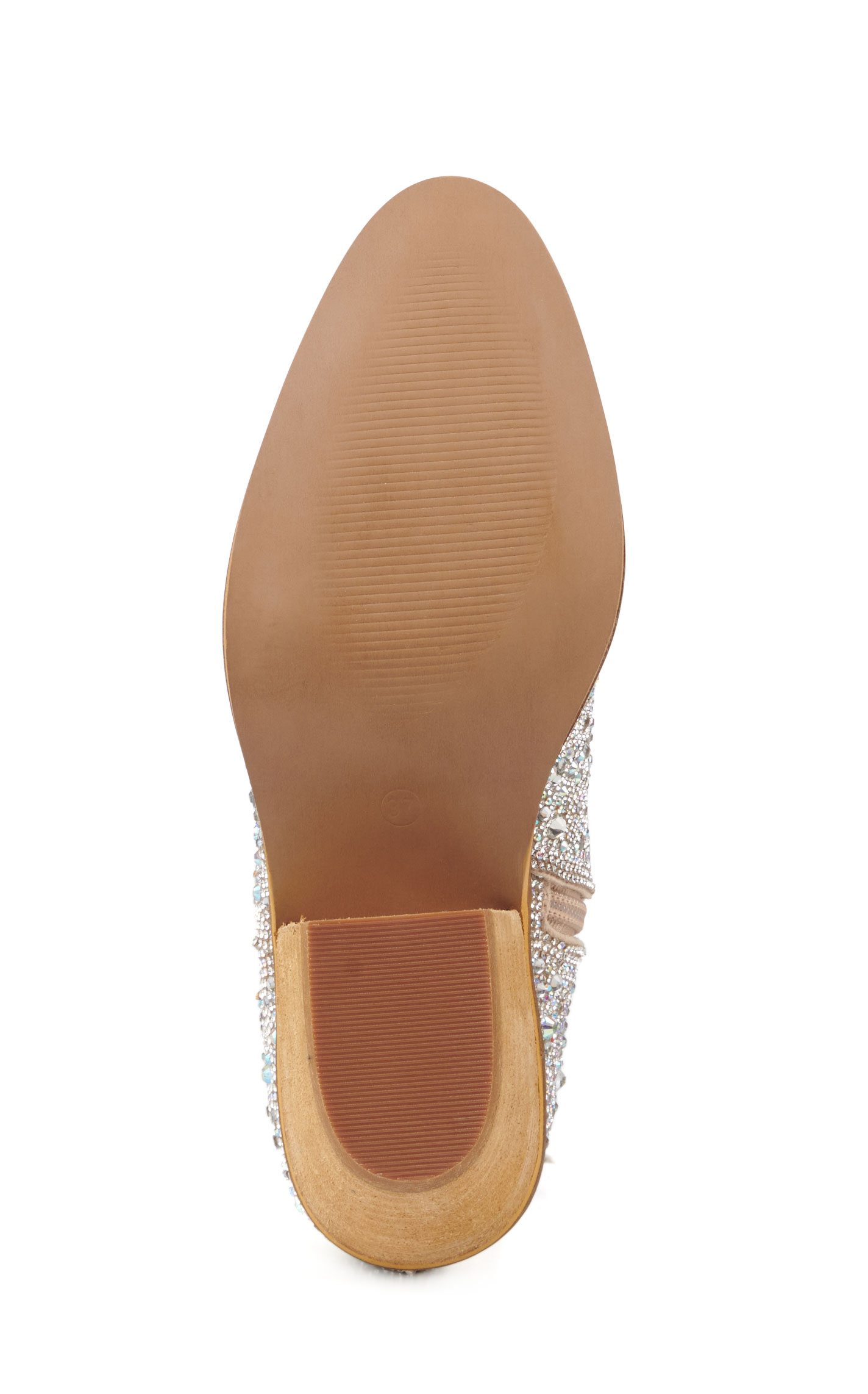 Corky's Women's Shine Brite Rhinestone Round Toe Booties - Image 1