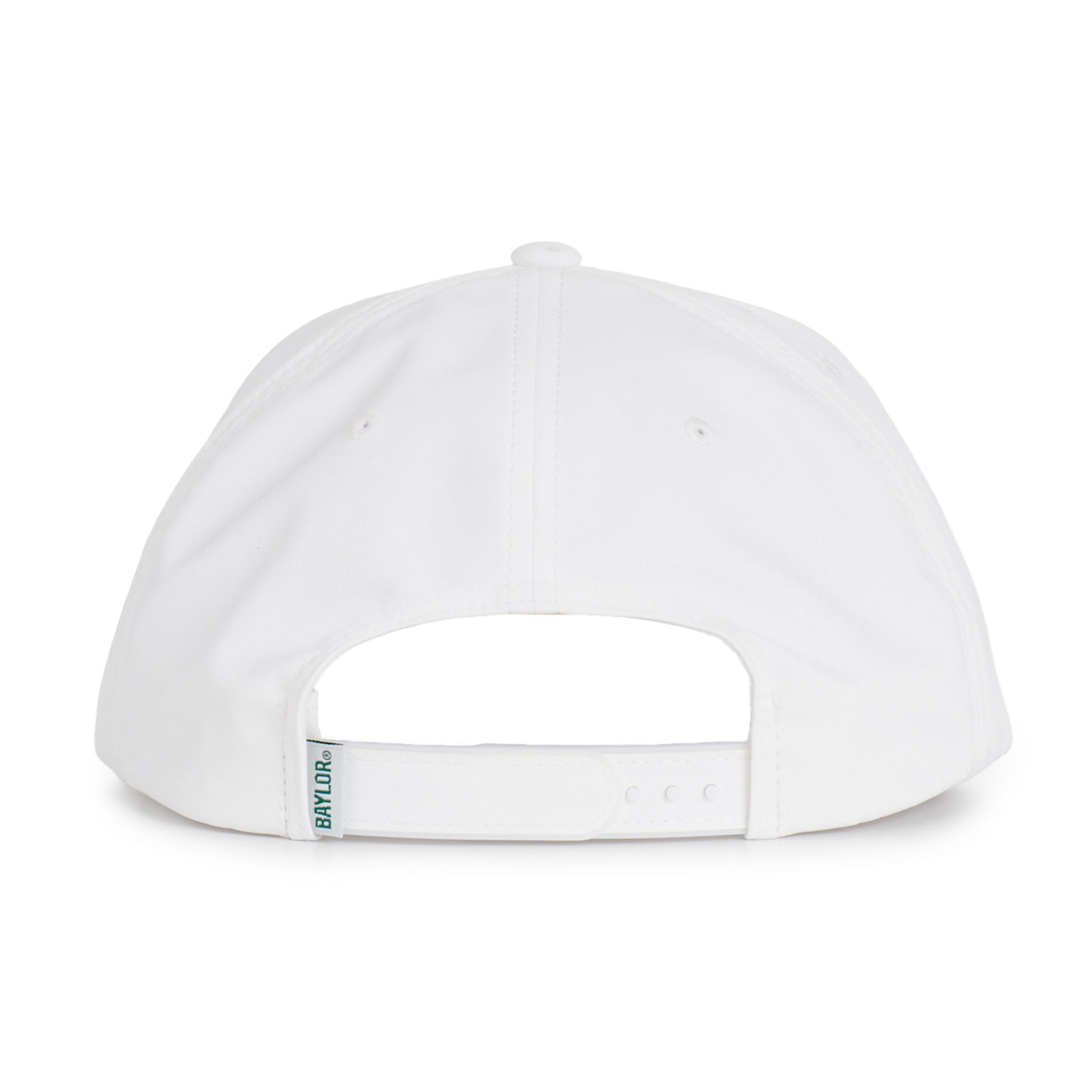 Hooey Collegiate Collection White Baylor Logo & Rope Flat Bill Cap - Image 1