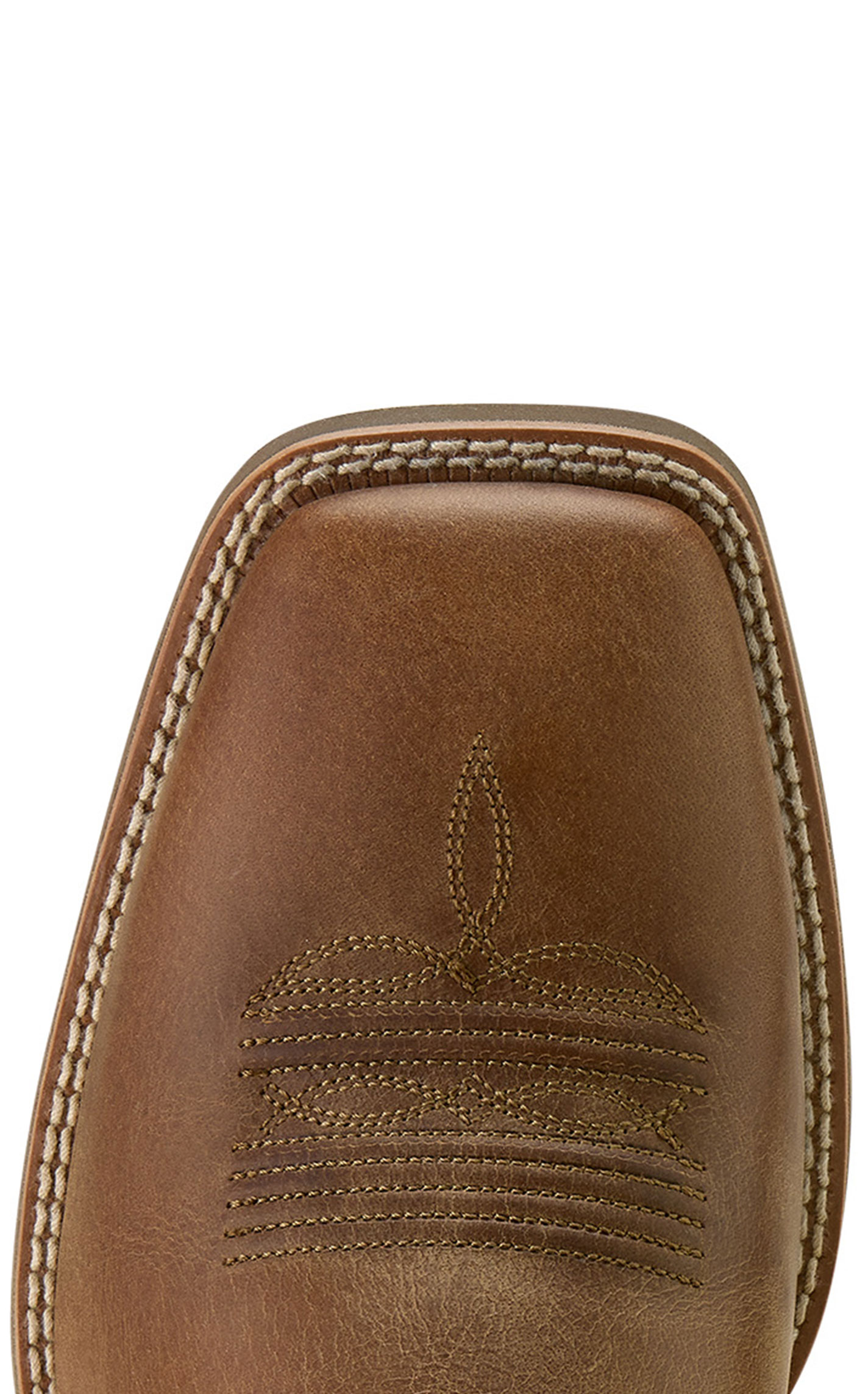 Ariat Men's Sandstorm & Bitter Chocolate Sport Skull Wide Square Toe Boots - Image 1