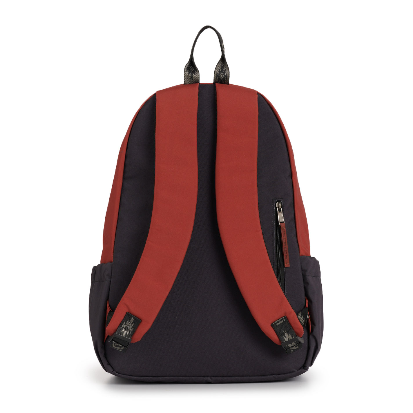 Red Dirt Hat Co. Rust & Black Thunderbird Aztec Print Backpack - Image 3