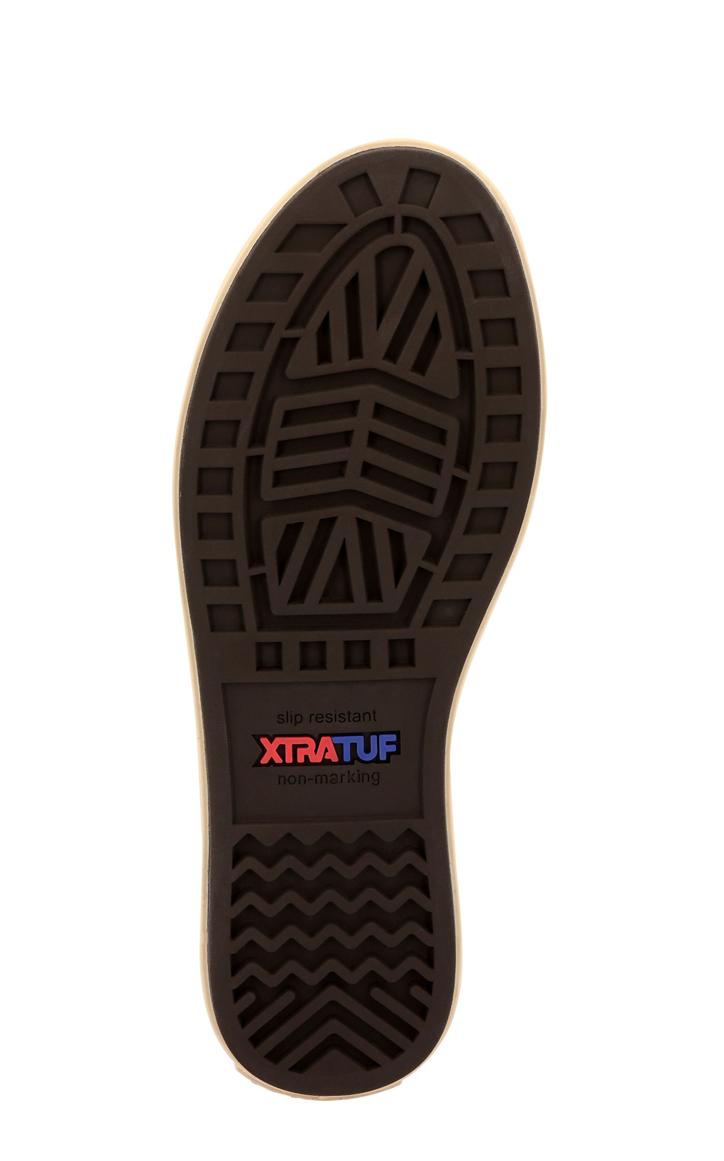 XTRATUF Youth Brown and Tan Ankle Deck Rubber Boots - Image 1
