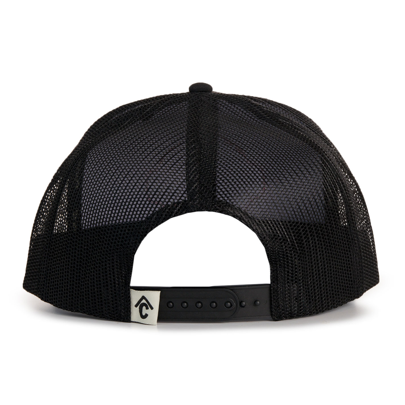 Rafter C Men's Black Ranchwear Bull Logo Patch Cap  - Image 1