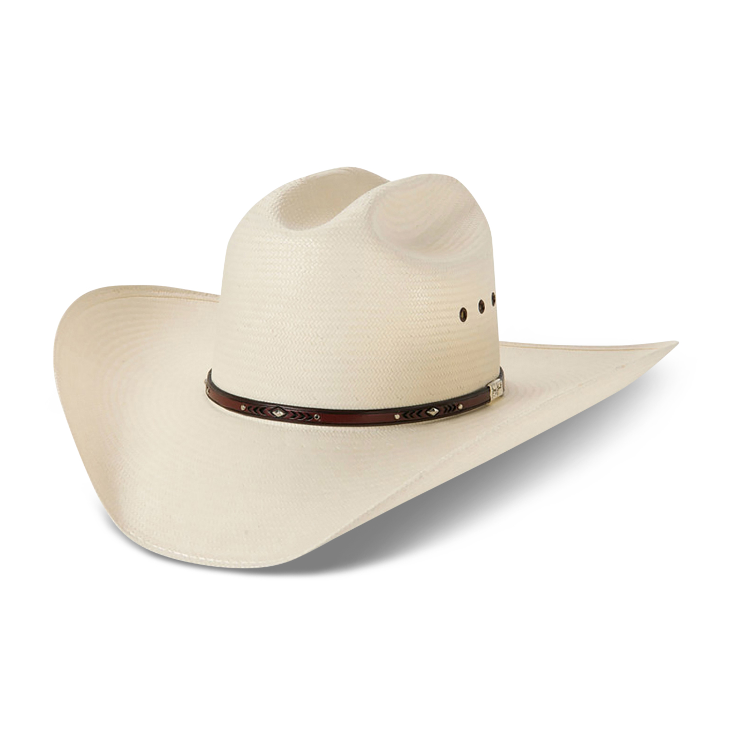 Resistol 8X George Strait Palo Duro Straw Cowboy Hat - Image 1