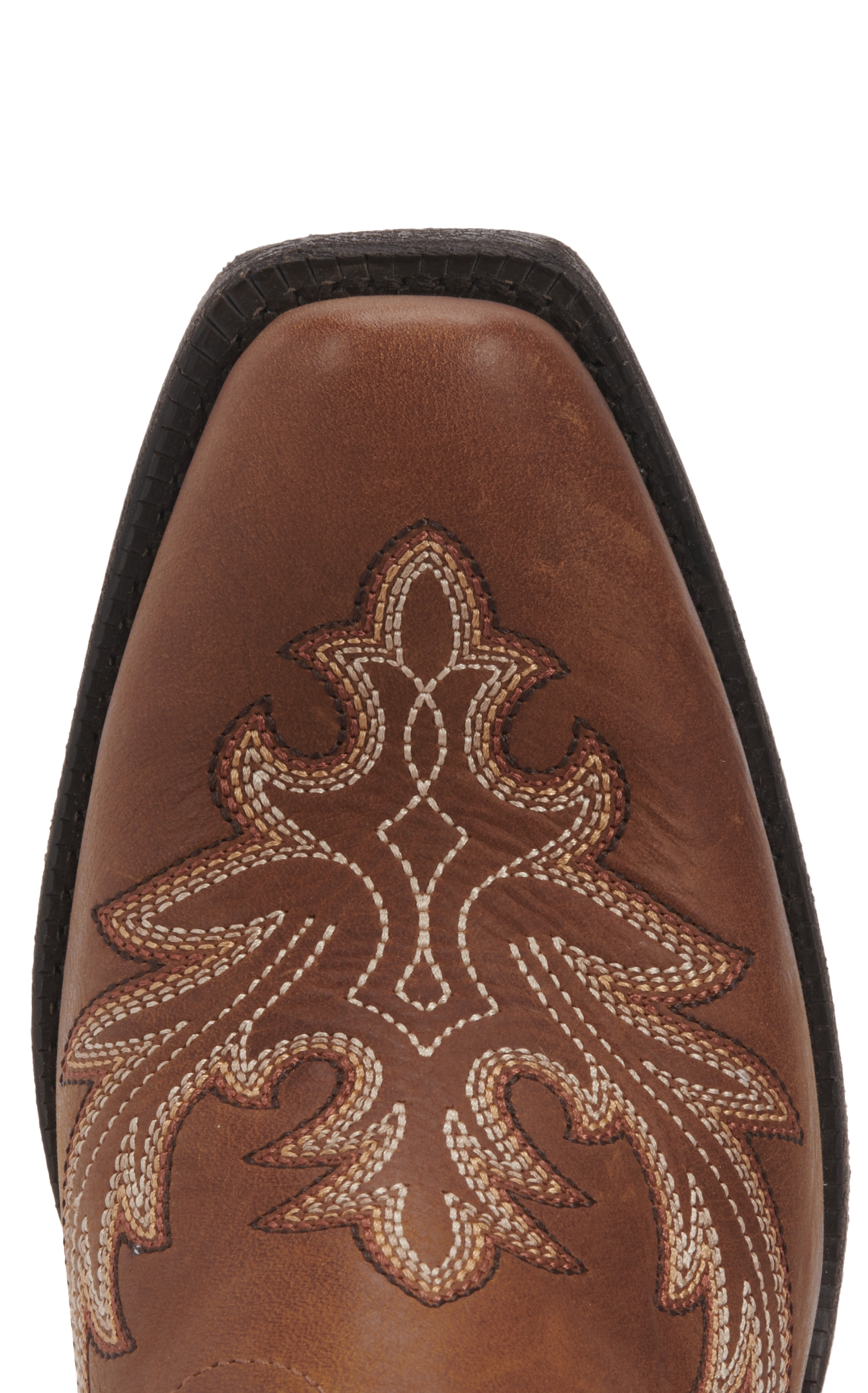 Ariat Women's Circuit Rosewood Natural Tan Square Toe Cowboy Boots - Image 1