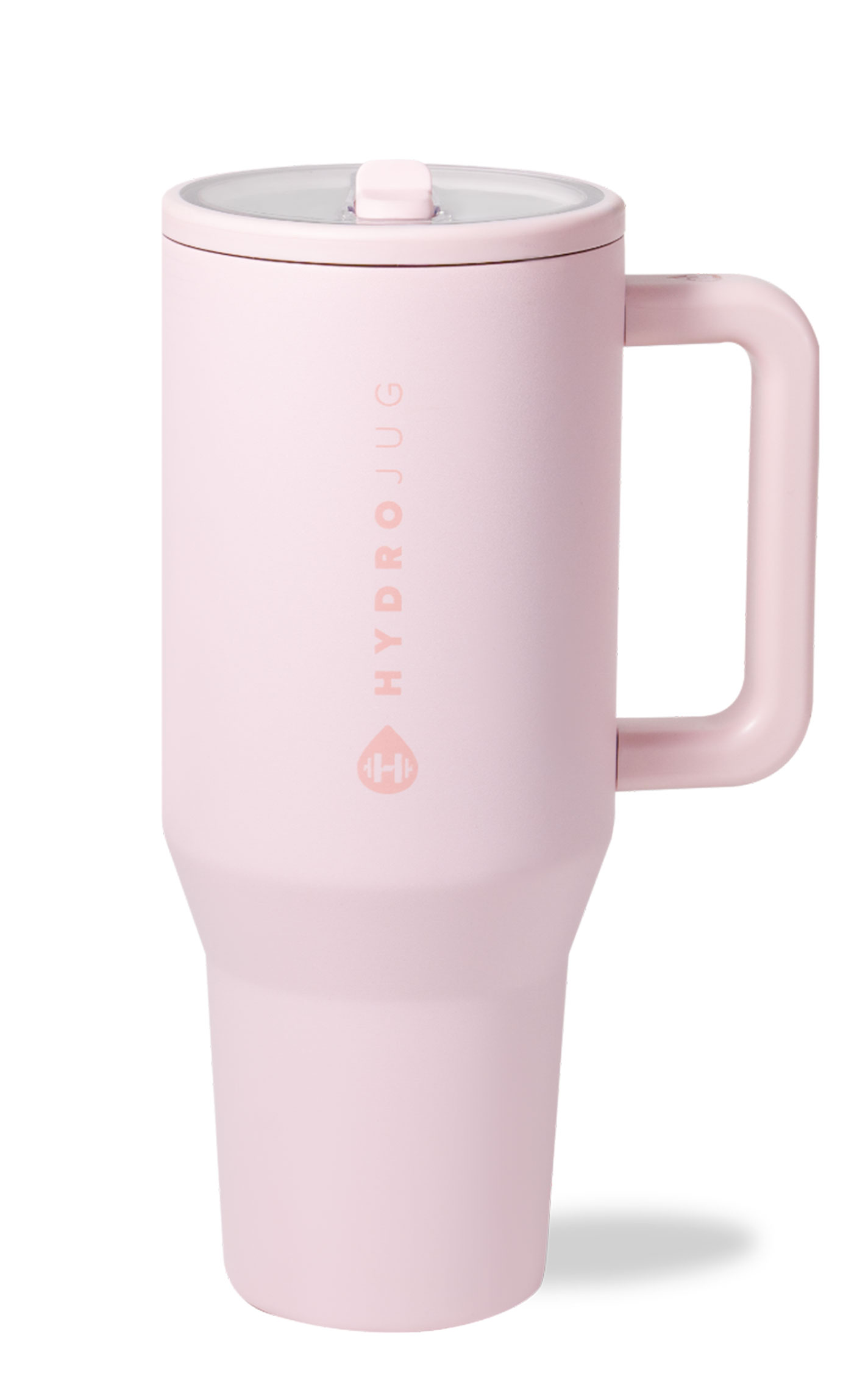 HydroJug Pink Sand 40 oz Traveler Mug - Image 1