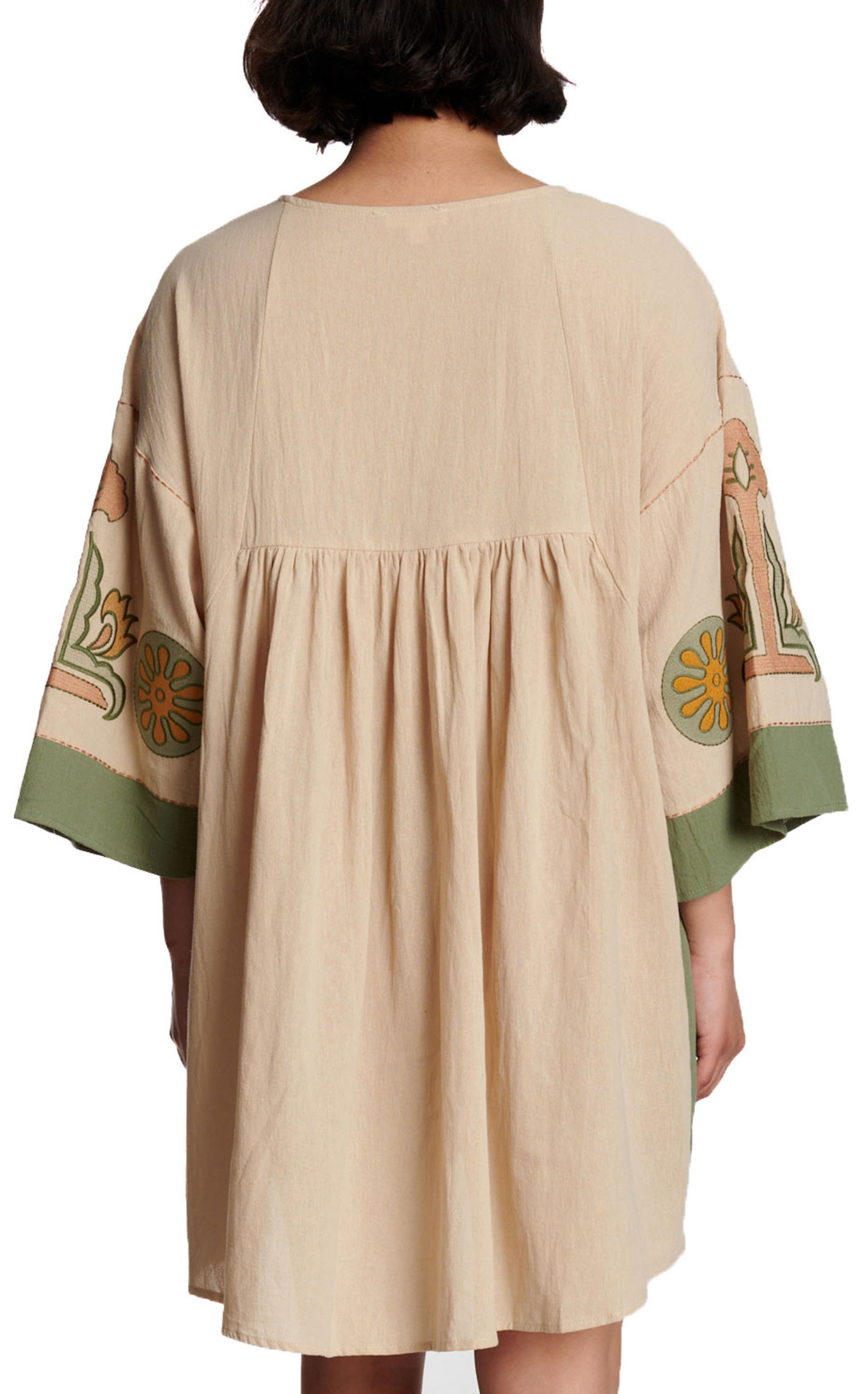 Easel Women's Ivory Embroidered Dress  - Image 1