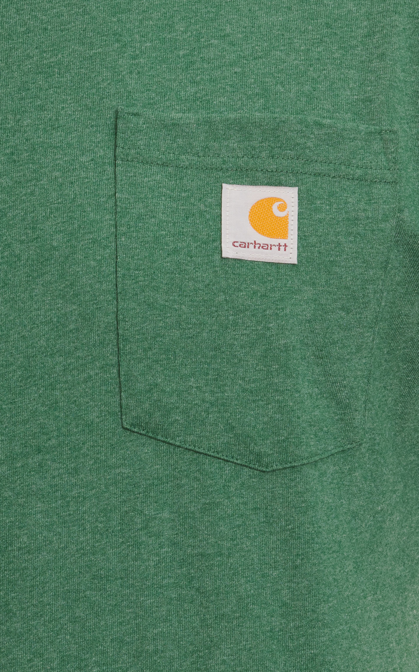 Carhartt Men's Deep Forest Green Loose Fit Short Sleeve Pocket Work T-Shirt - Image 3
