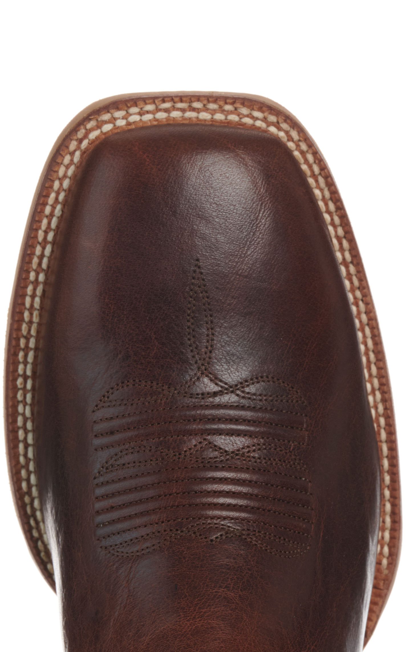 Ariat Men's Espresso Scuba Blue TekStep Wide Square Toe Cowboy Boots - Image 1