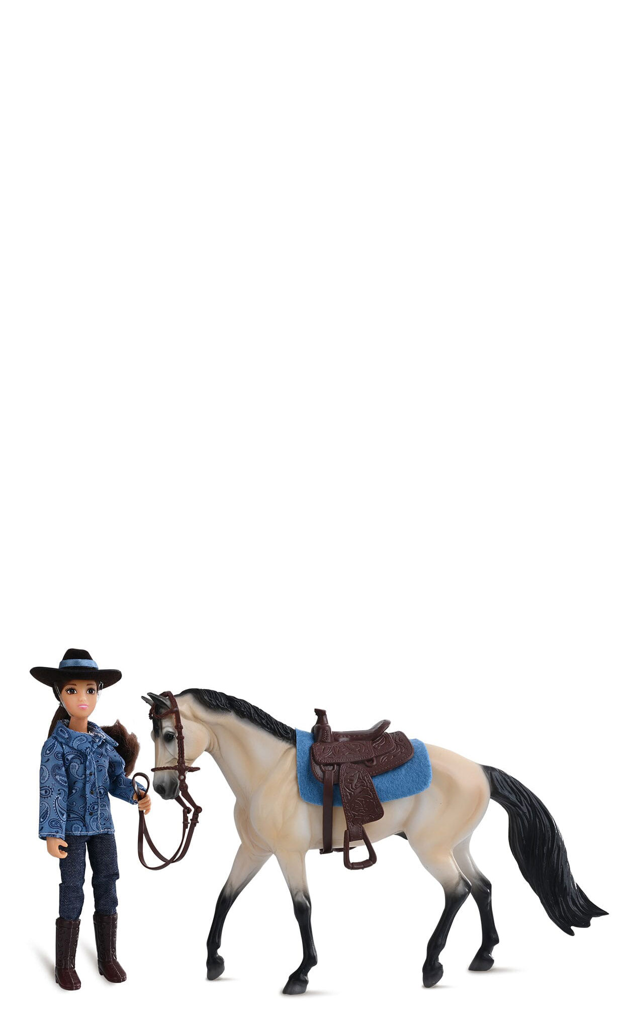 Breyer New Western Horse and Rider Horse Toy - Image 2