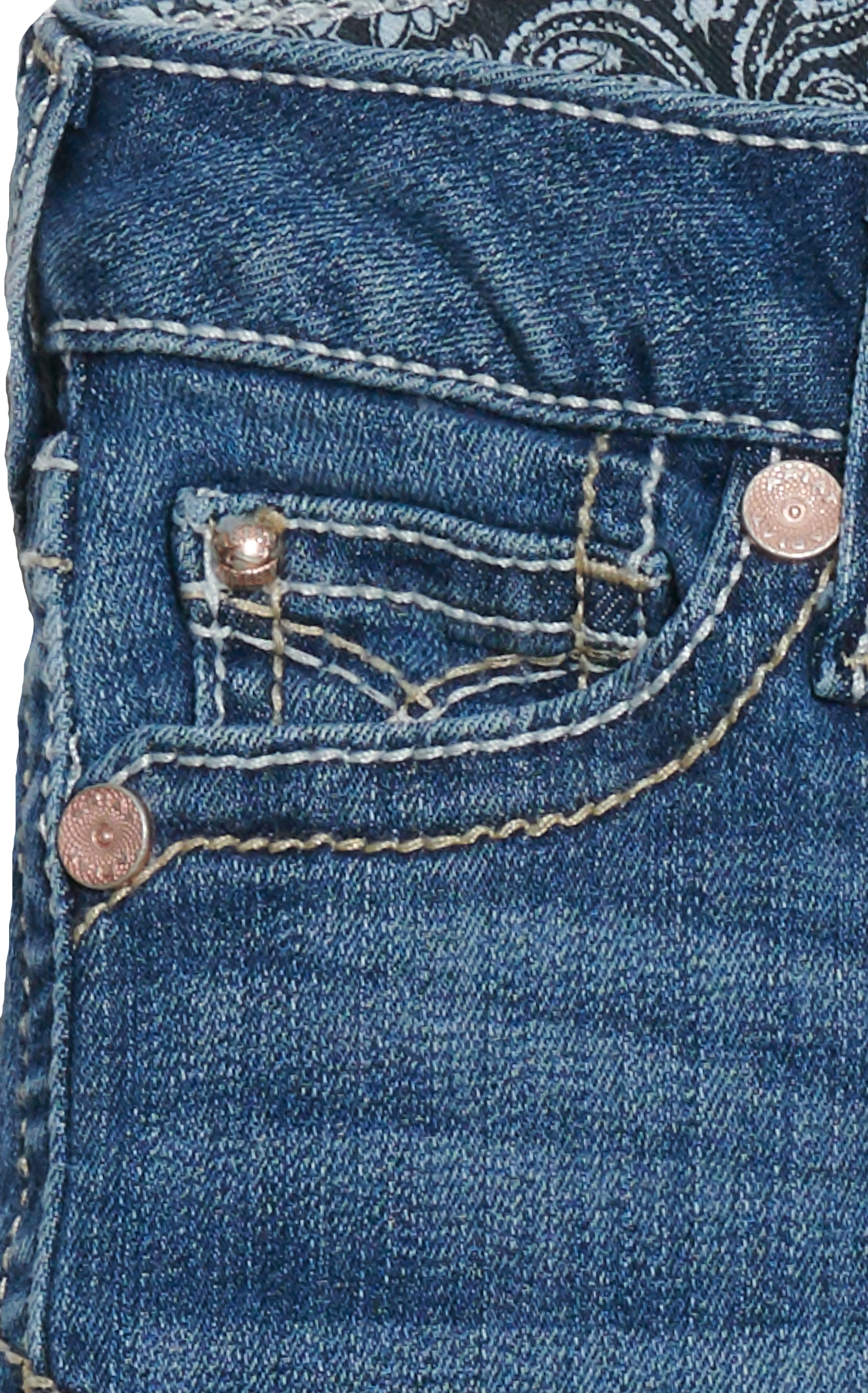 Ariat Girls' REAL Eleanor Whipstitch Boot Cut Jeans - Image 1