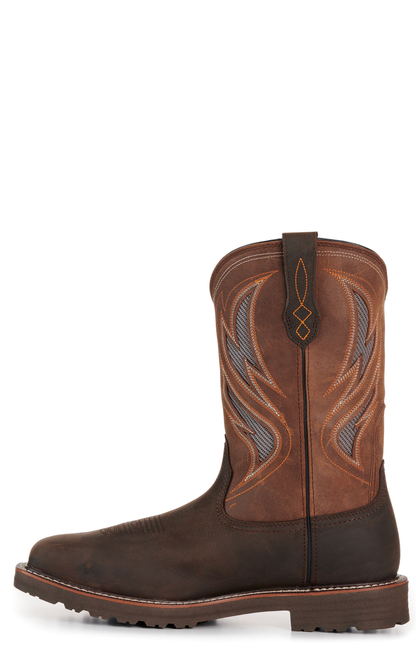 Ariat Men’s Brown & Wicker Activator VentTEK Waterproof Steel Toe Work Boots - Image 1