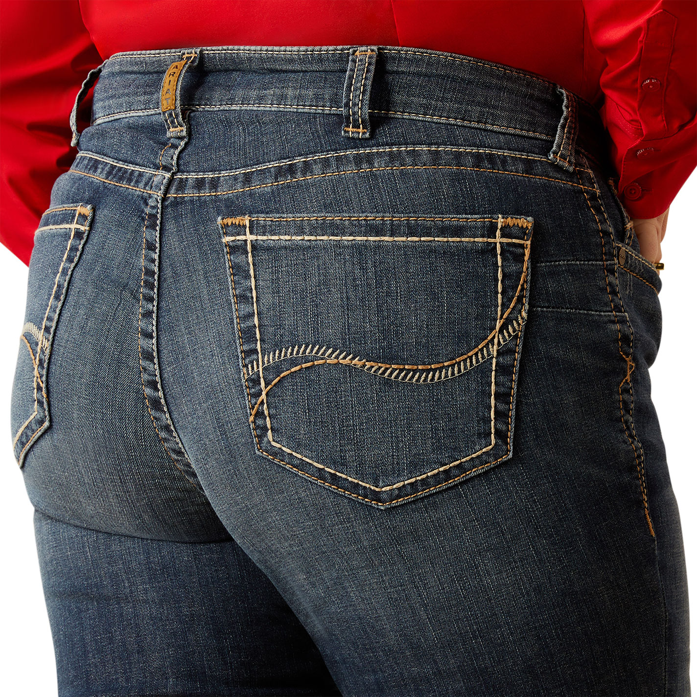 Ariat Women's Lilla Dark Wash Bootcut Jeans - Plus Sizes - Image 1