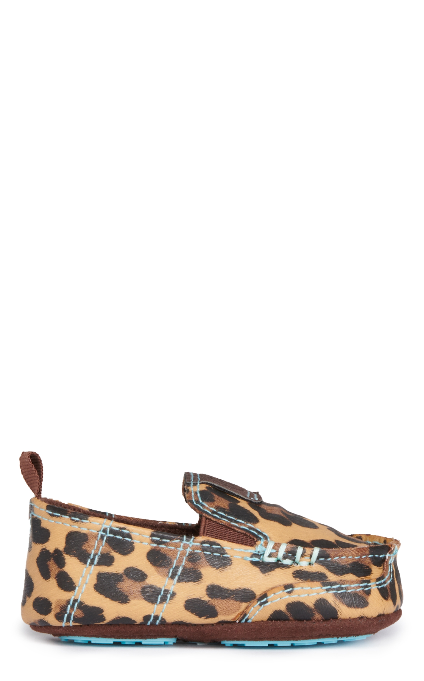 Ariat Lil Stompers Infant Natalie Leopard Print Cruiser Casual Shoes - Image 1