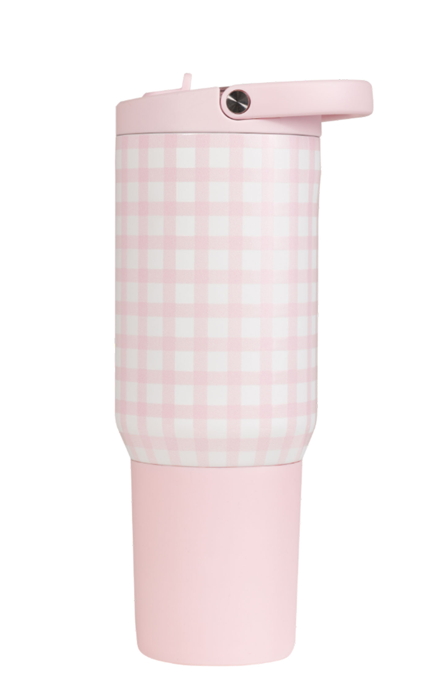 HydroJug Pink Gingham 20 oz Sport Insulated Bottle  - Image 1