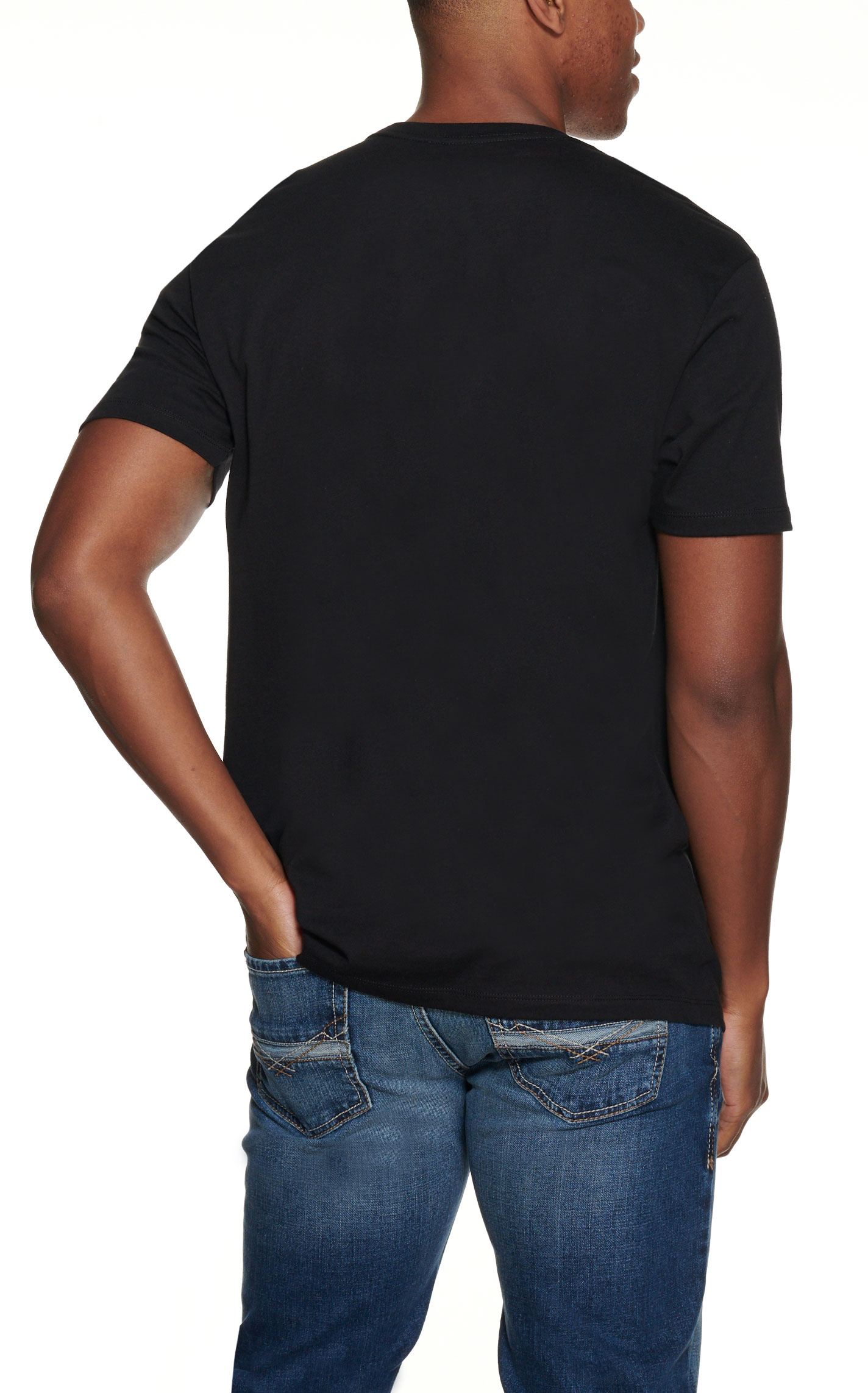 Ariat Men's Black Viva Mexico Flag Short Sleeve T-Shirt - Cavender's Exclusive - Image 1