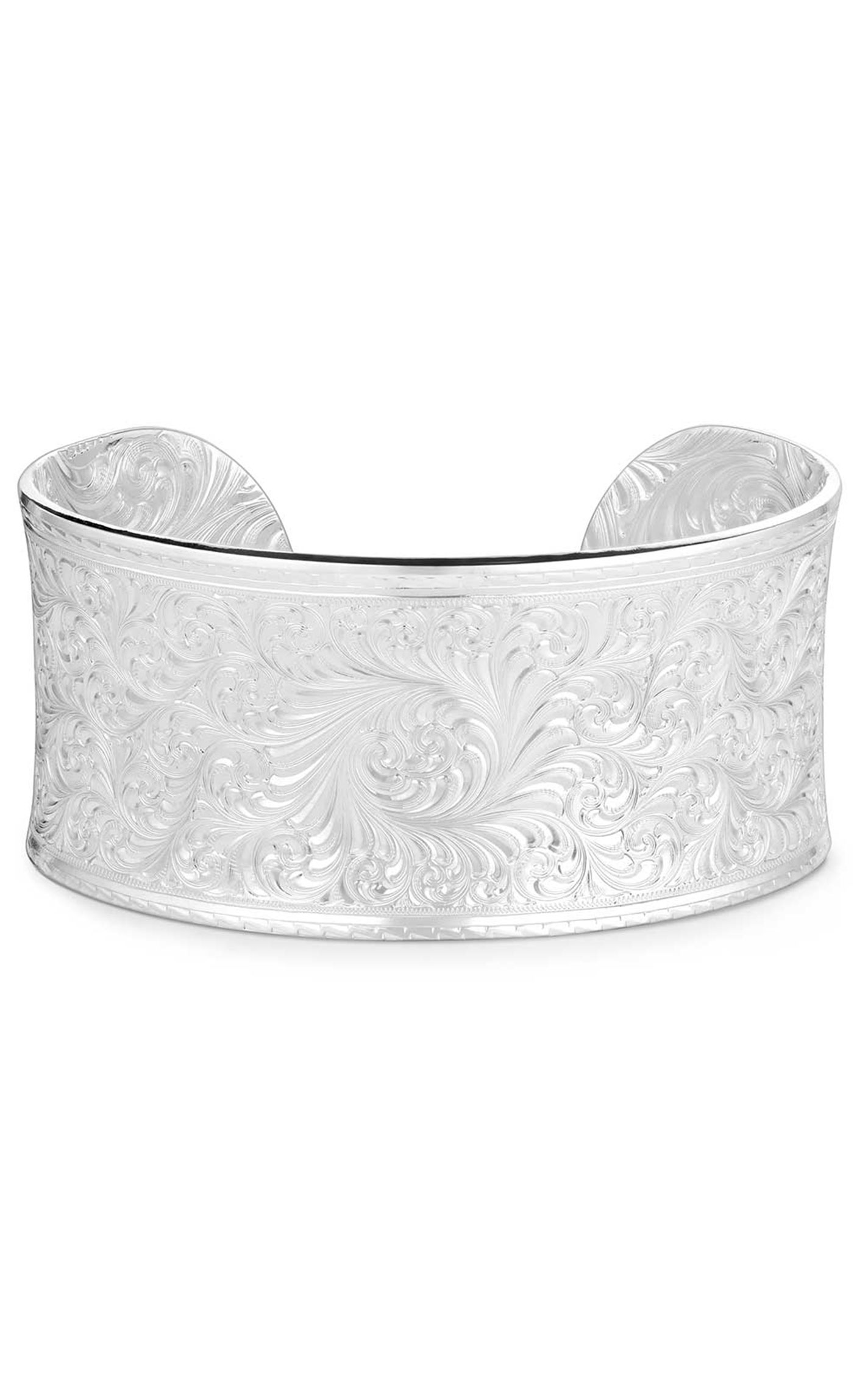 Attitude by Montana Silversmiths Silver Filigree Artistry Cuff Bracelet - Image 2