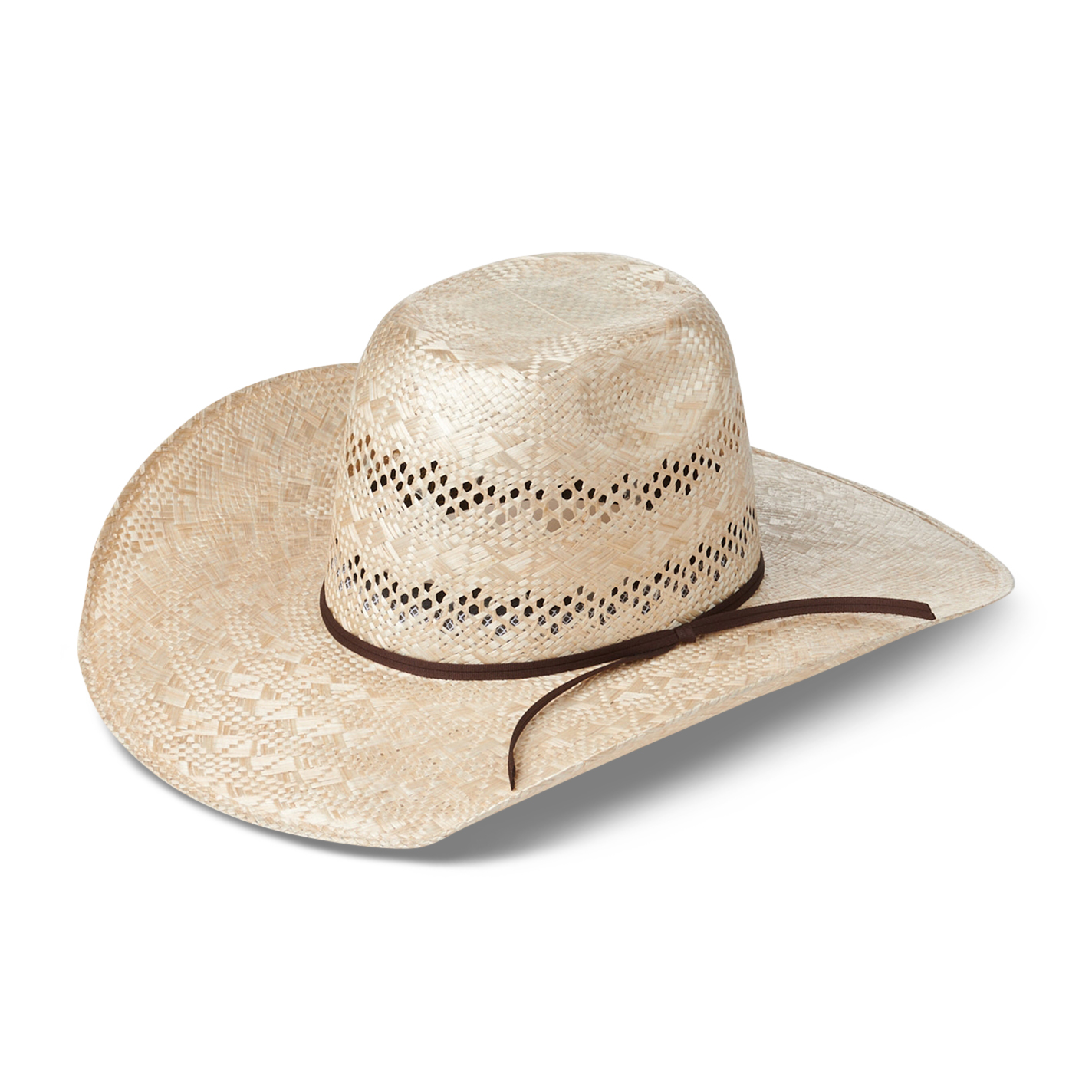 Rodeo King 25X Rami Ivory Straw Cowboy Hat - Image 1