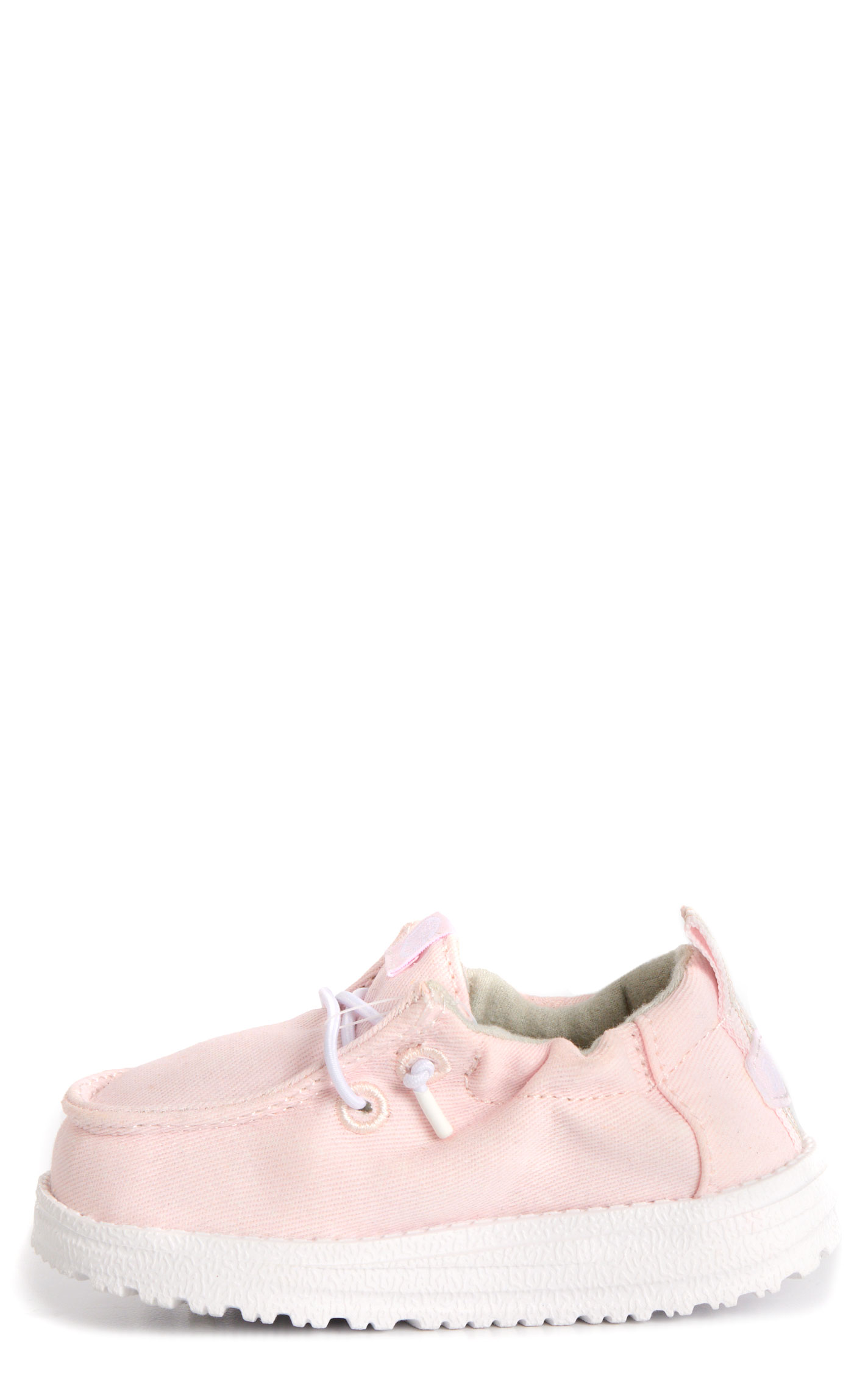Hey Dude Infant Girl's Wendy Rose Gold Moc Toe Casual Shoes - Image 1