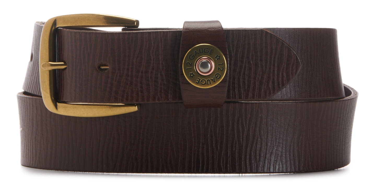 Nocona Men's Brown Bulletkeeper Western Belt - Image 1