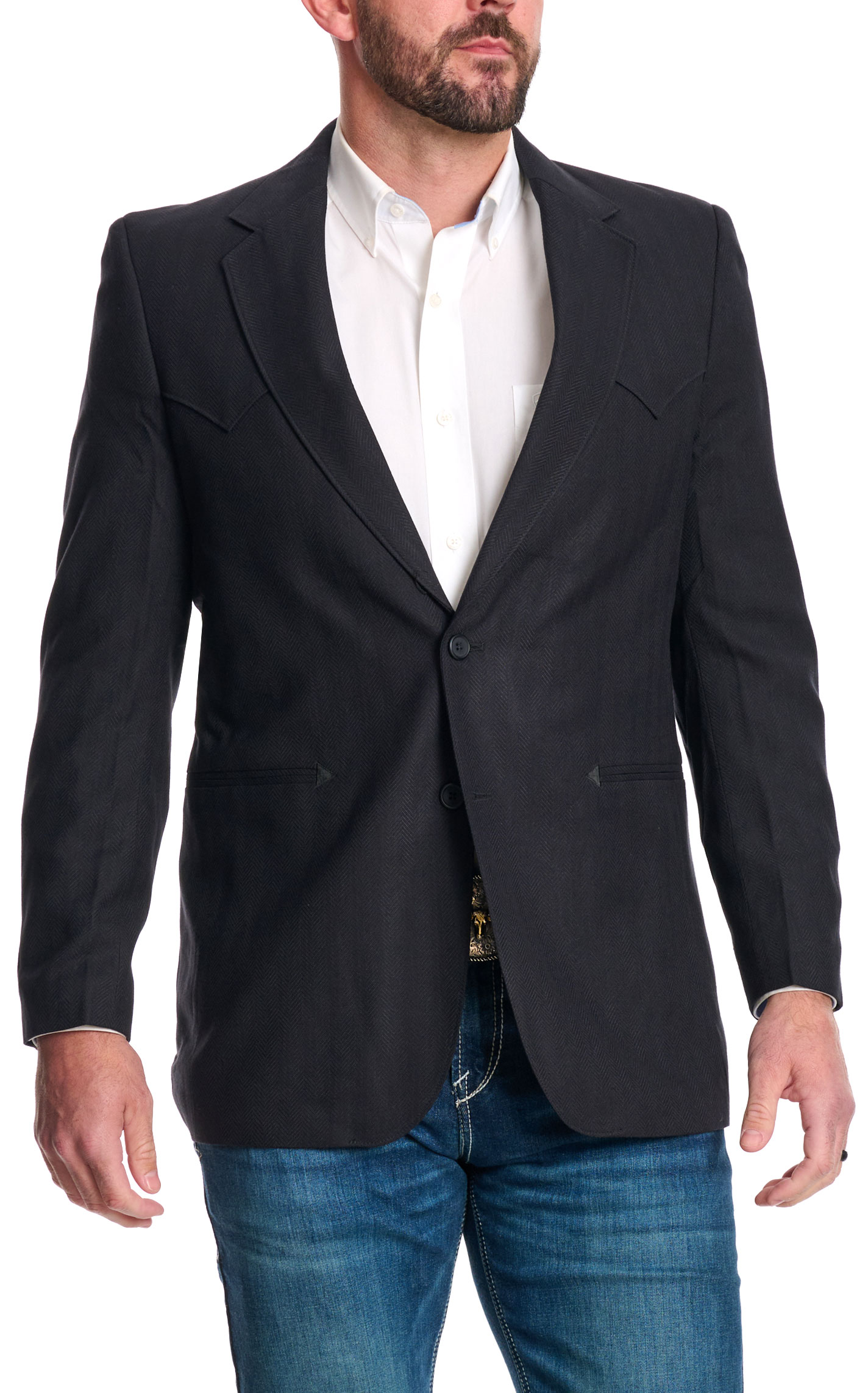 Circle S Men's Black Carson City Sport Coat - Image 1