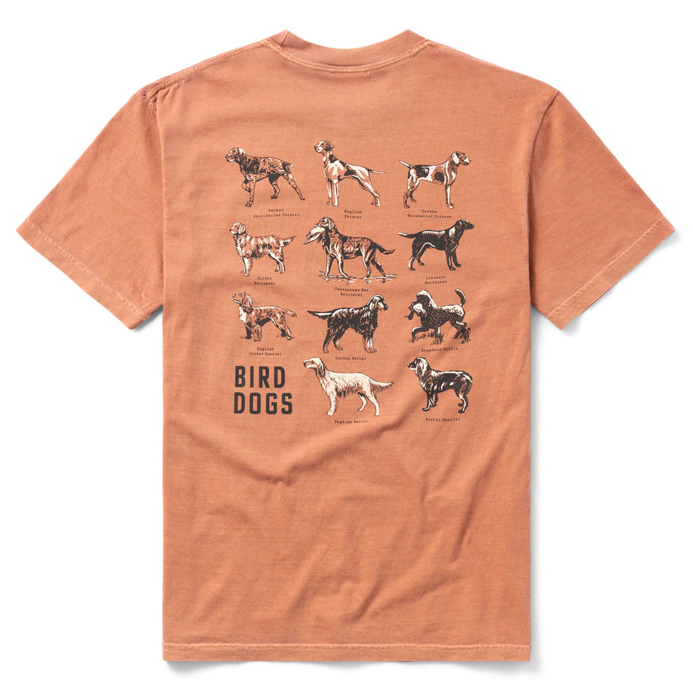 Duck Camp Men's Clay Bird Dogs Graphic T-Shirt - Image 1