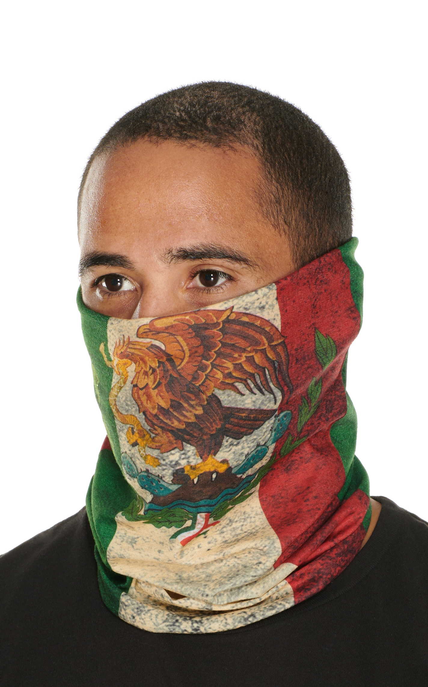 John Boy Mexico Flag Face Guard - Image 1