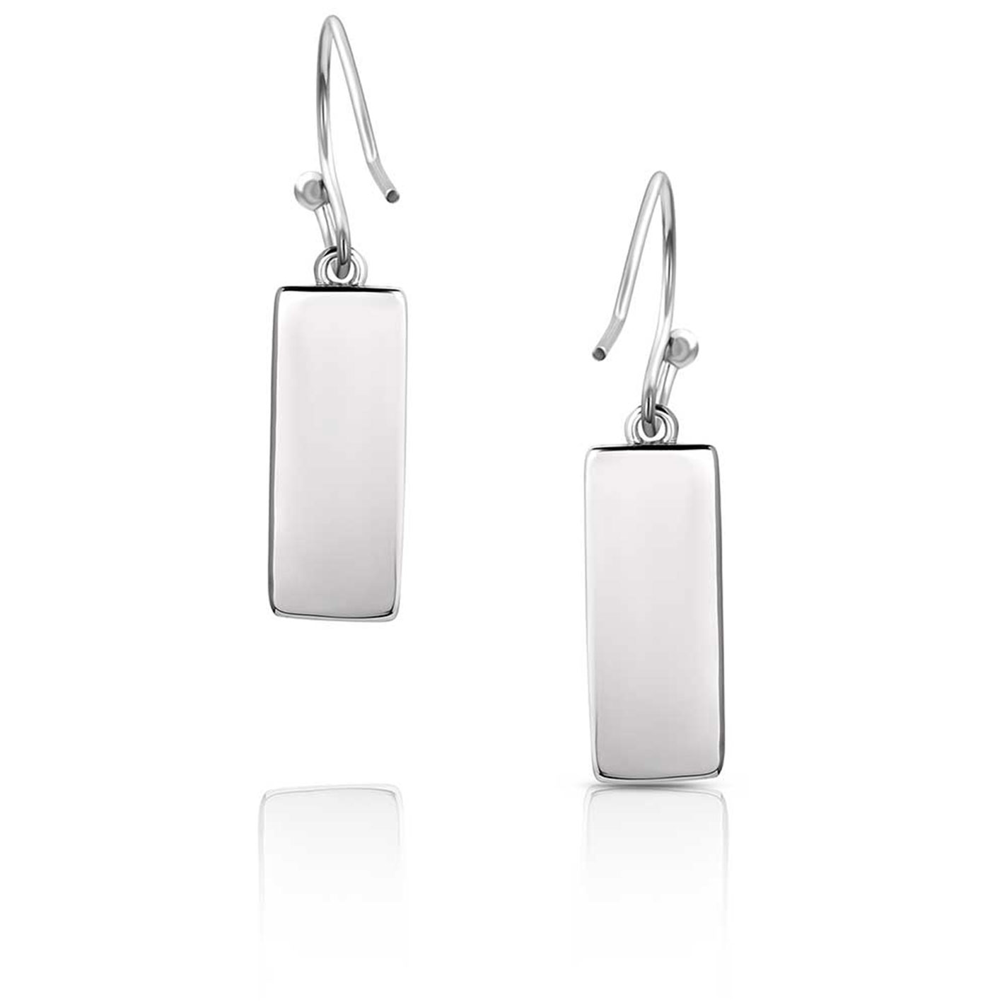 Montana Silversmiths Silver Peace & Serenity Earrings - Image 1
