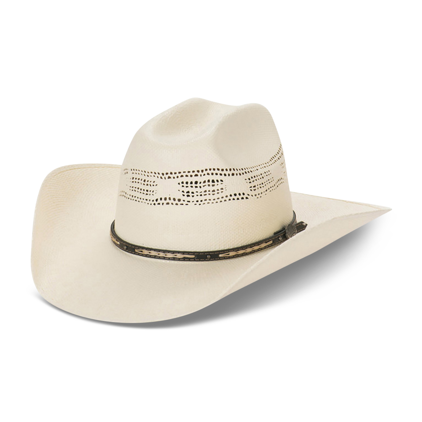 Cavender's Collection Bangora Ivory Cattlemen Crown Cowboy Hat - Image 1
