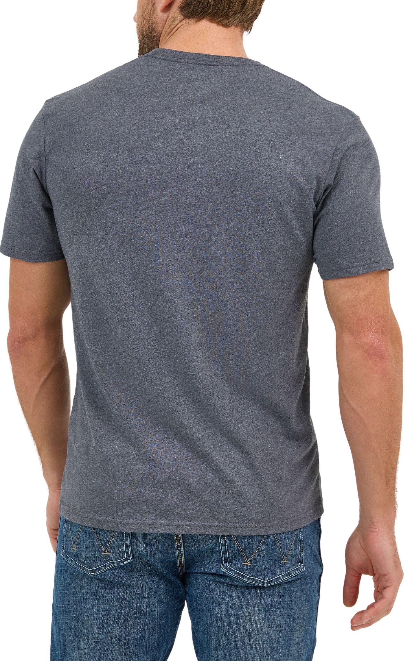 Wrangler Men's Washed Black Logo T-Shirt - Image 1