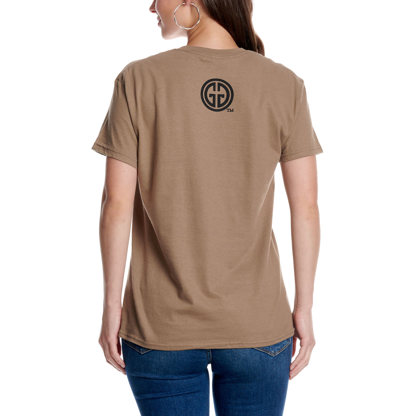 Girlie Girl Women's Brown Common Sense Graphic T-Shirt - Image 2