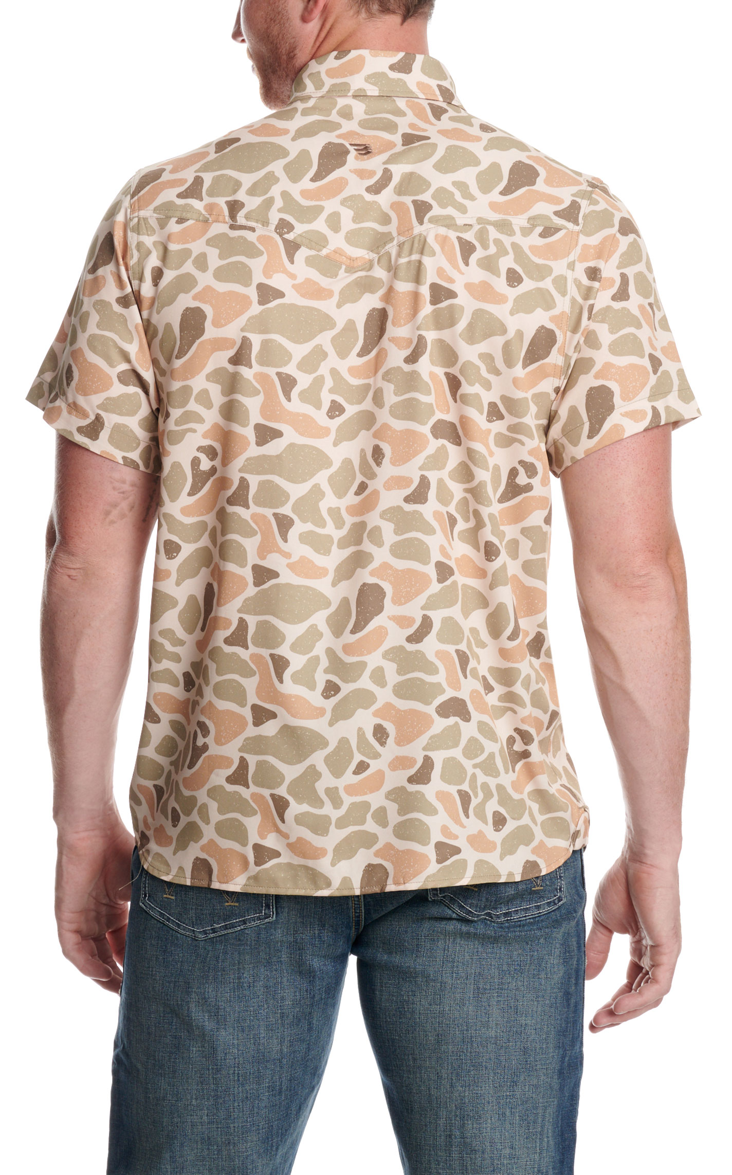 Burlebo Men's Venado Camo Performance Western Shirt - Image 1