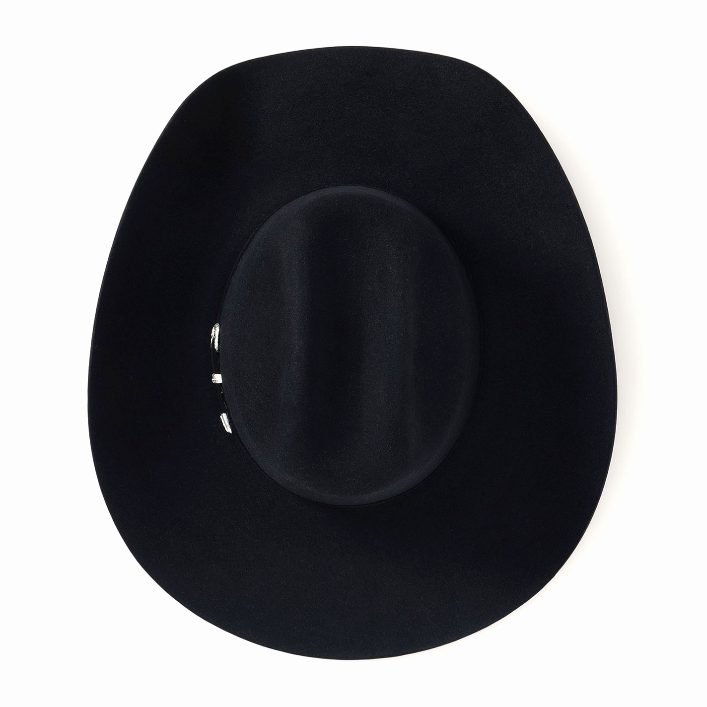 Stetson 5X Lariat Black Felt Cowboy Hat - Image 1