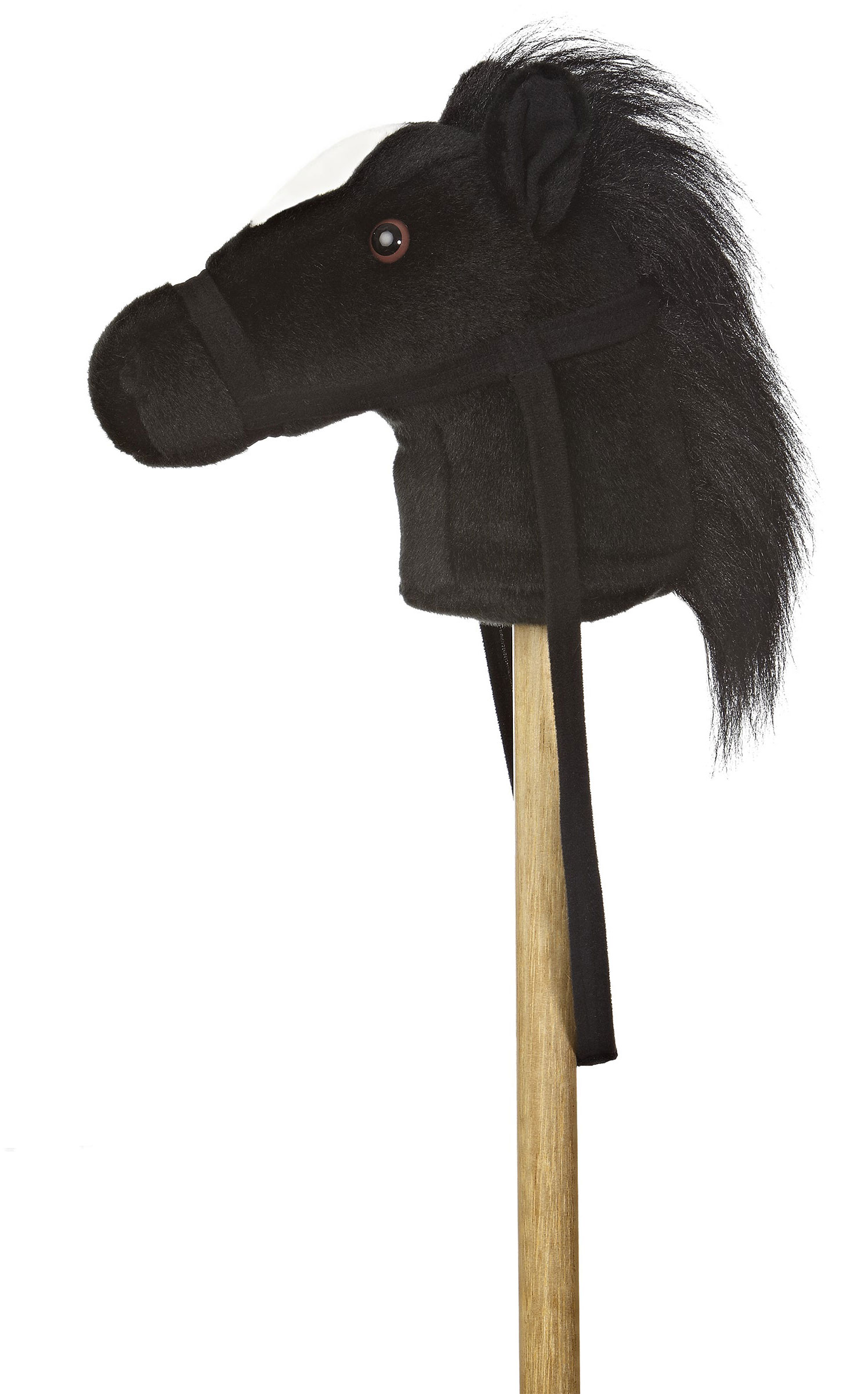 Aurora Black Giddy Up Pony 37in Stick Horse - Image 1
