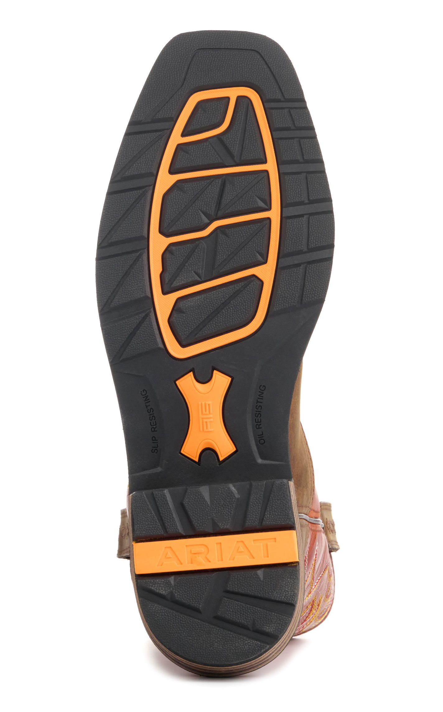Ariat Men's Ironside Dark Earth & Brick Wide Square Steel Toe Work Boots - Image 1