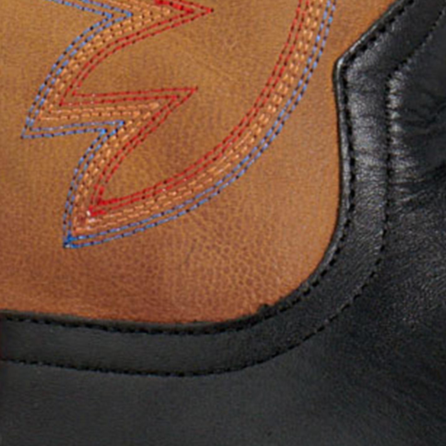 Anderson Bean Men's Horsepower Black & Copper Madcat Leather Snip Toe Cowboy Boots - Image 1