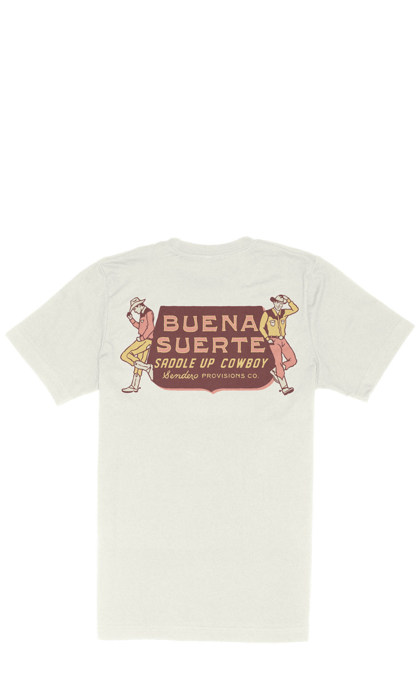 Sendero Provisions Co Men's White Buena Graphic T-Shirt - Image 1