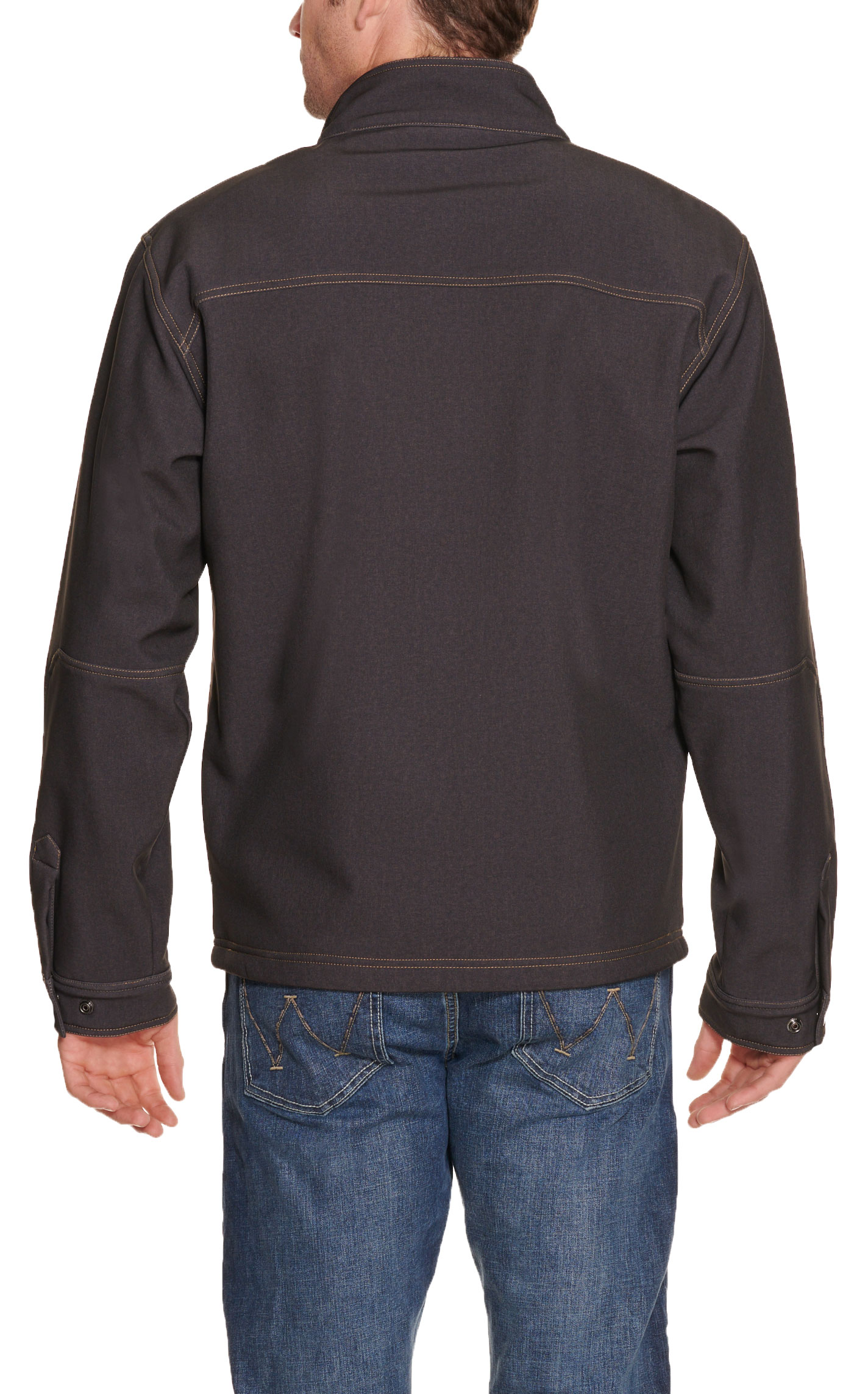 Rafter C Men's Dark Gray Bonded Jacket - Big & Tall - Image 1