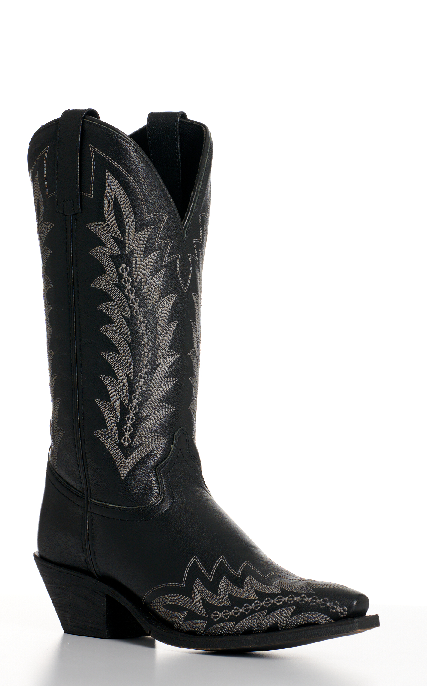 Laredo Women's Emmylee Black Snip Toe Cowboy Boots - Image 1