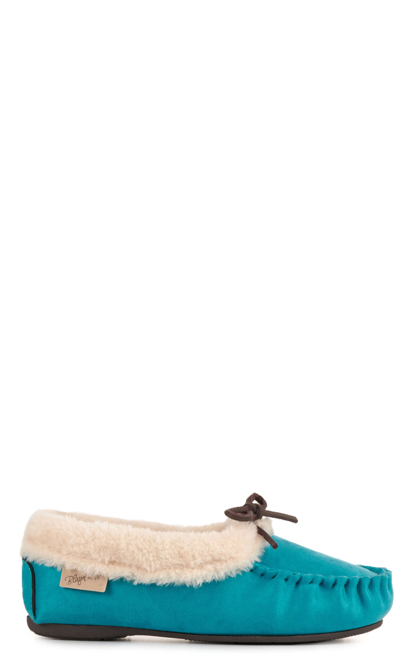 Blazin Roxx Women's Sydney Turquoise Moccasin Slipper - Image 1