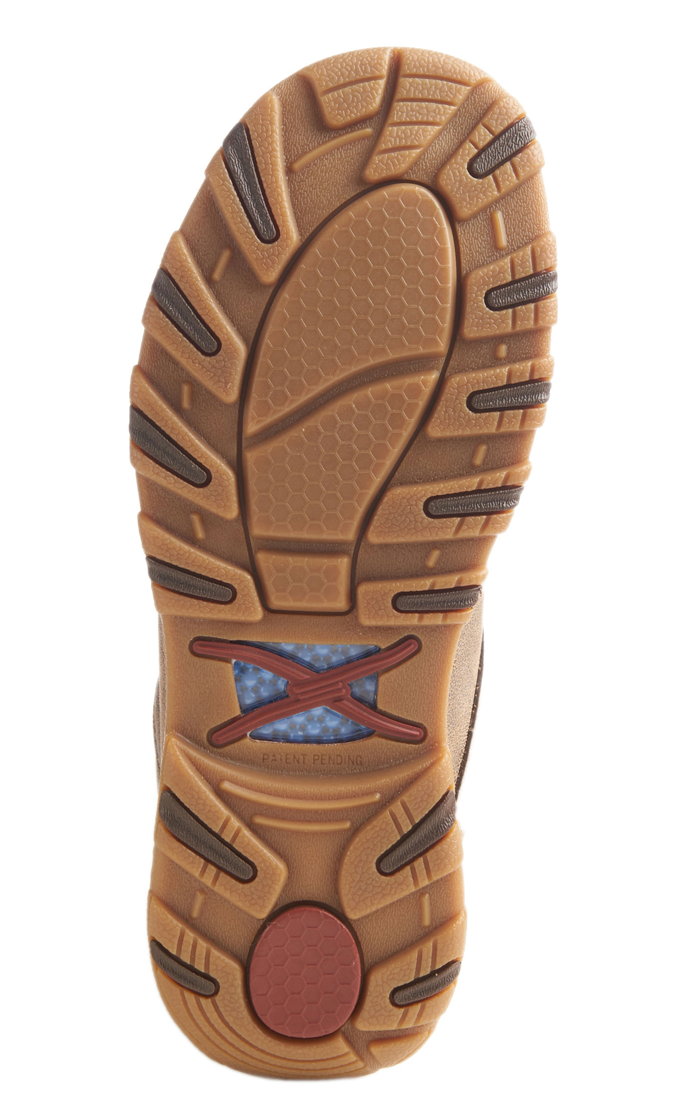 Twisted X Men's Bomber Brown CellStretch Slip-On Driving Moc Casual Shoes - Image 1