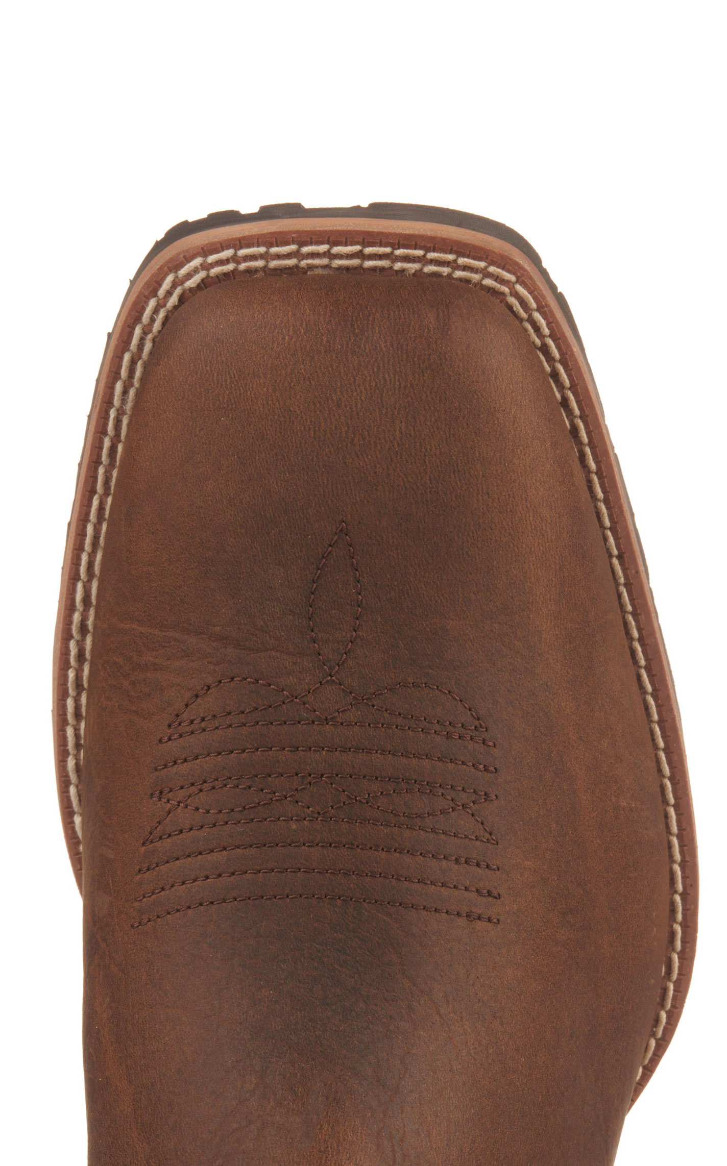 Ariat Men's Hybrid Low Boy Brown Wide Square Toe Chelsea Boots - Image 1